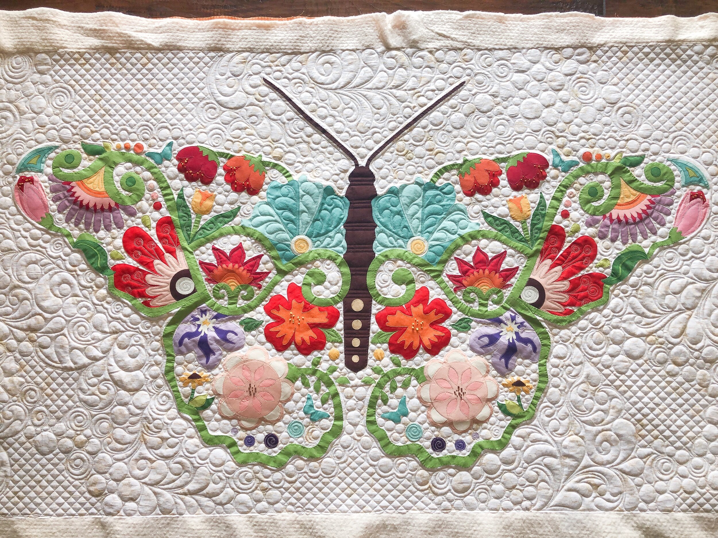 Laser Cut Quilts - Composed quilt