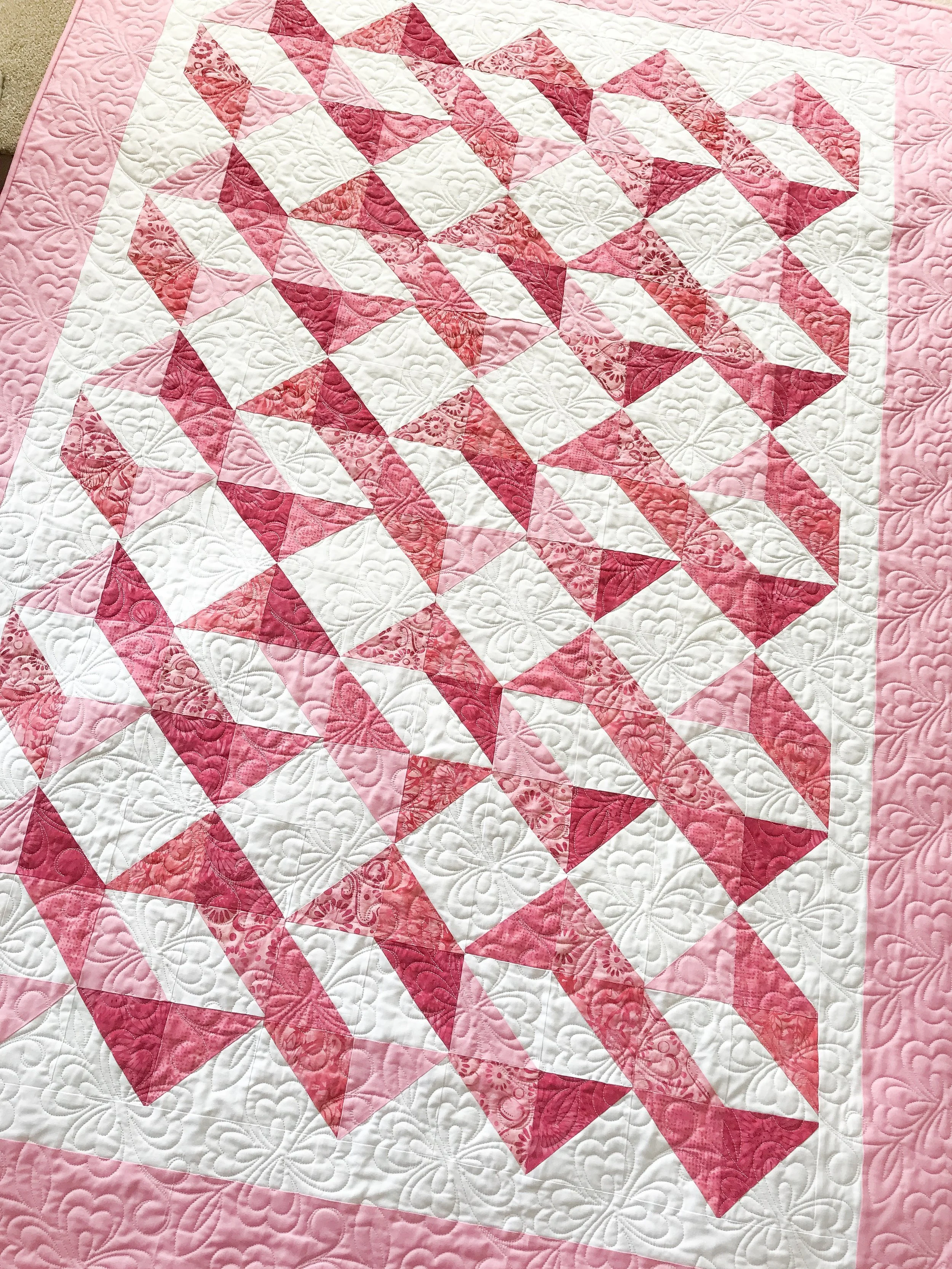 Jeanne’s 💕 quilt