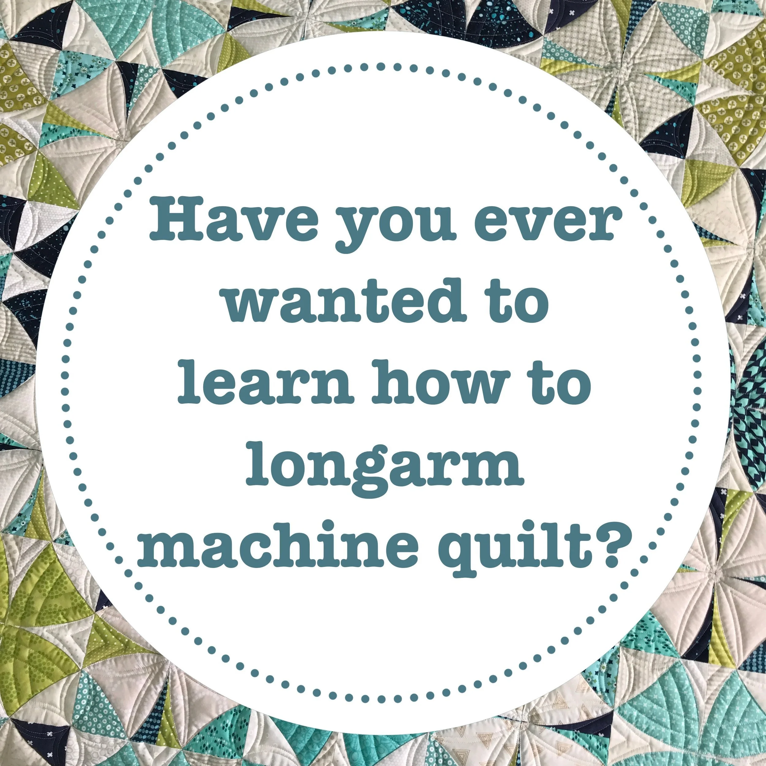 Machine Quilting Classes
