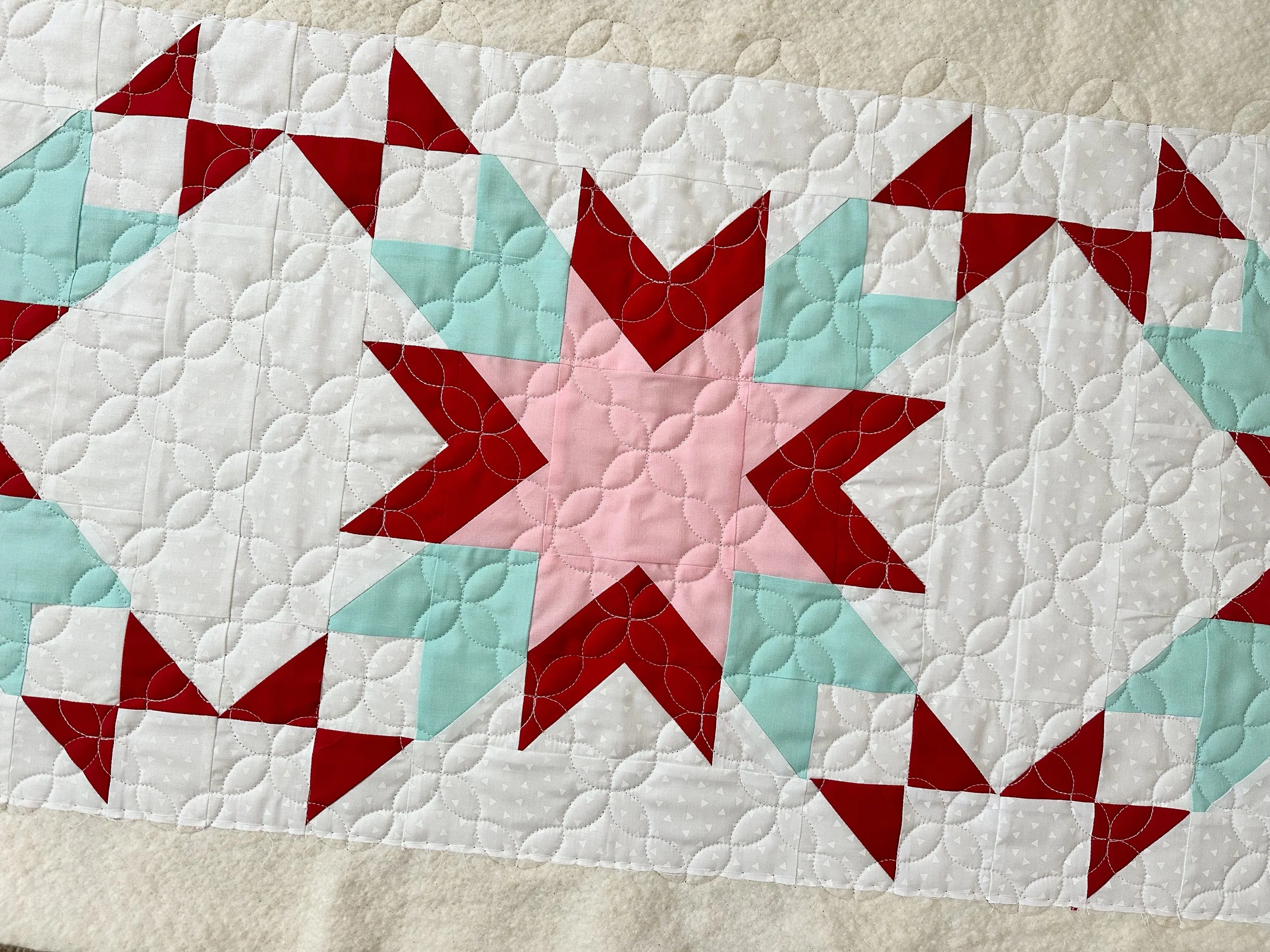 Louise’s Pastel Stars Table Runner