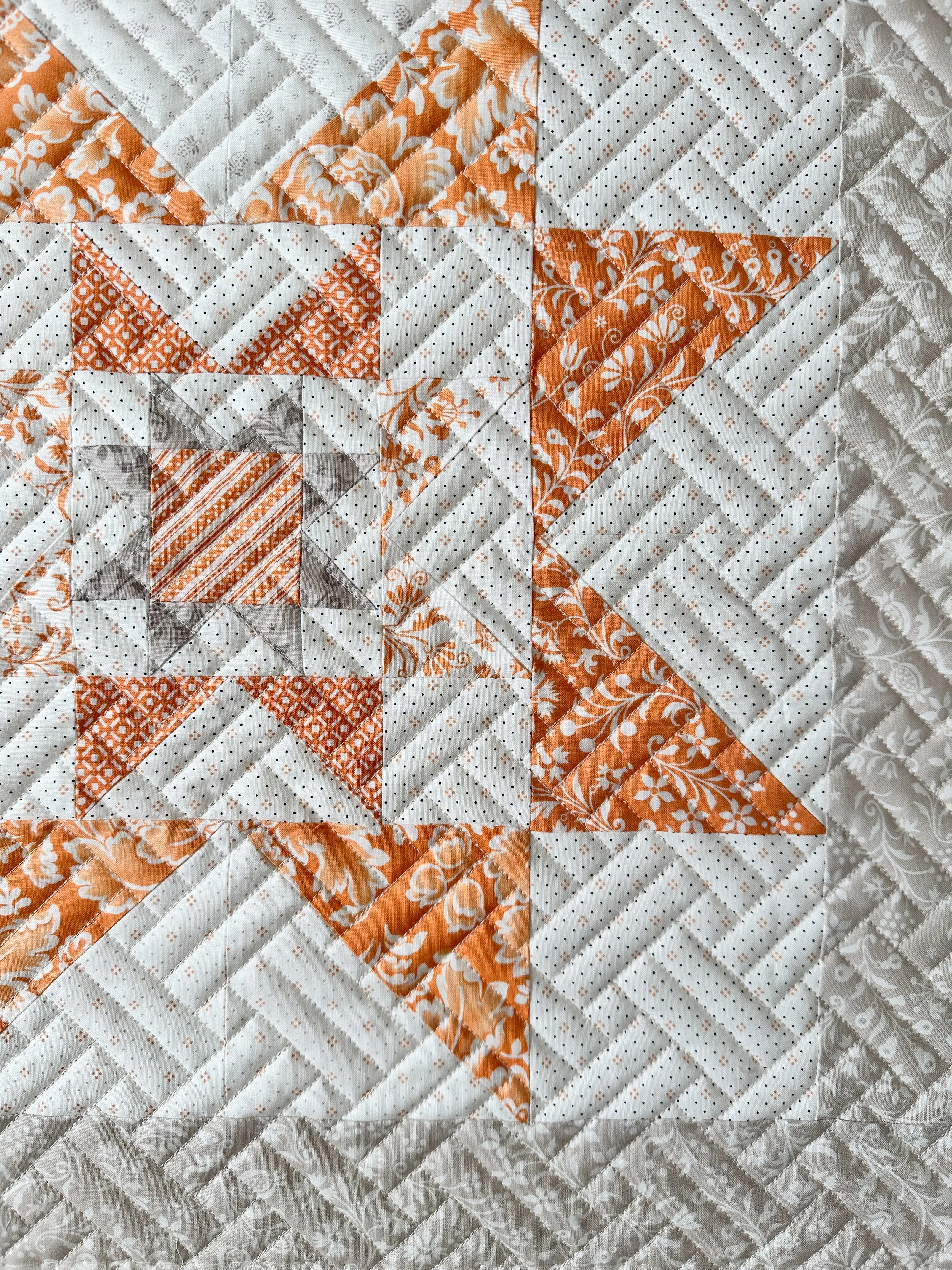 Nancy’s Stars of the Harvest Mini Quilt