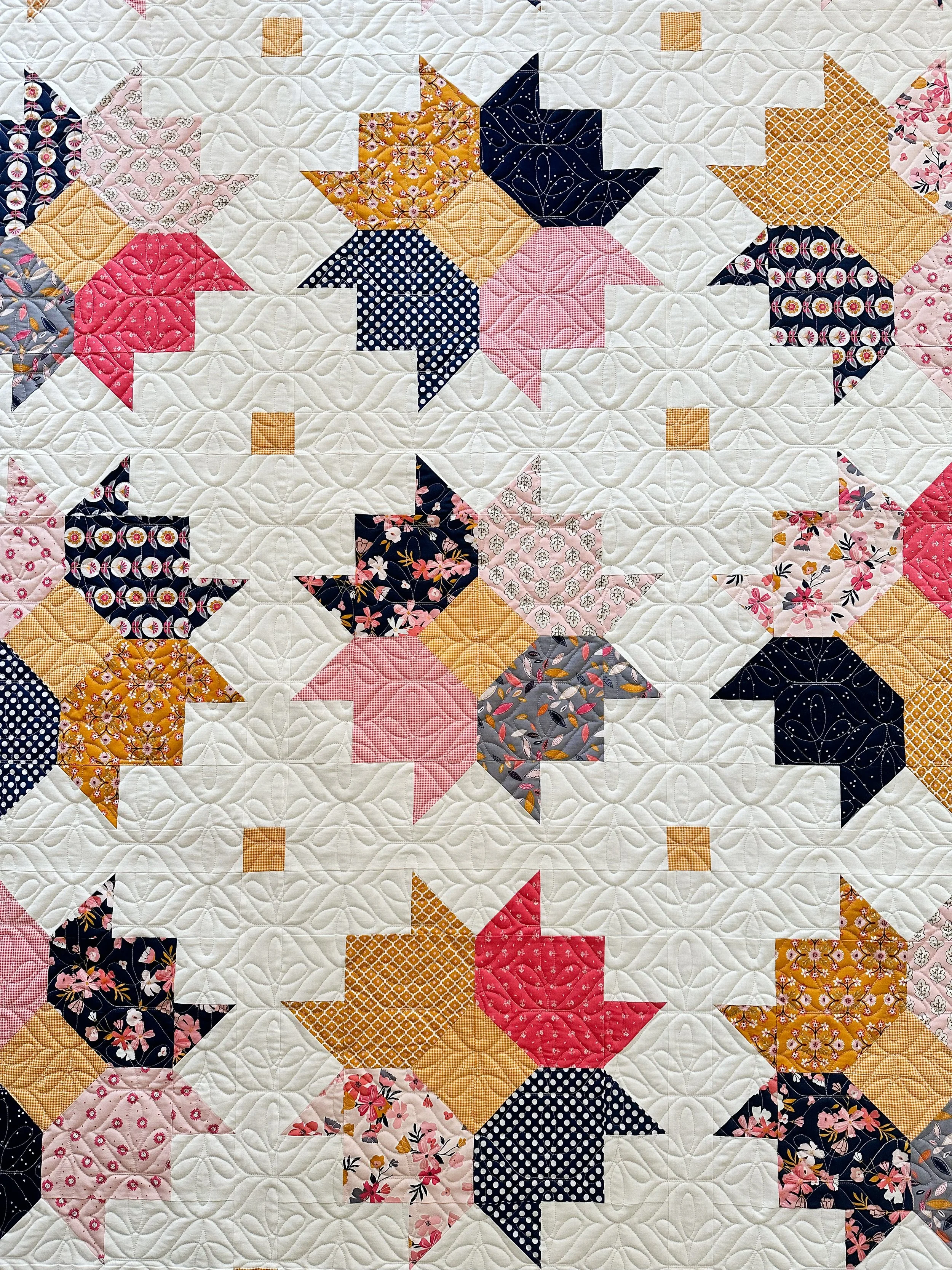 Mary’s Fall Flowers Quilt