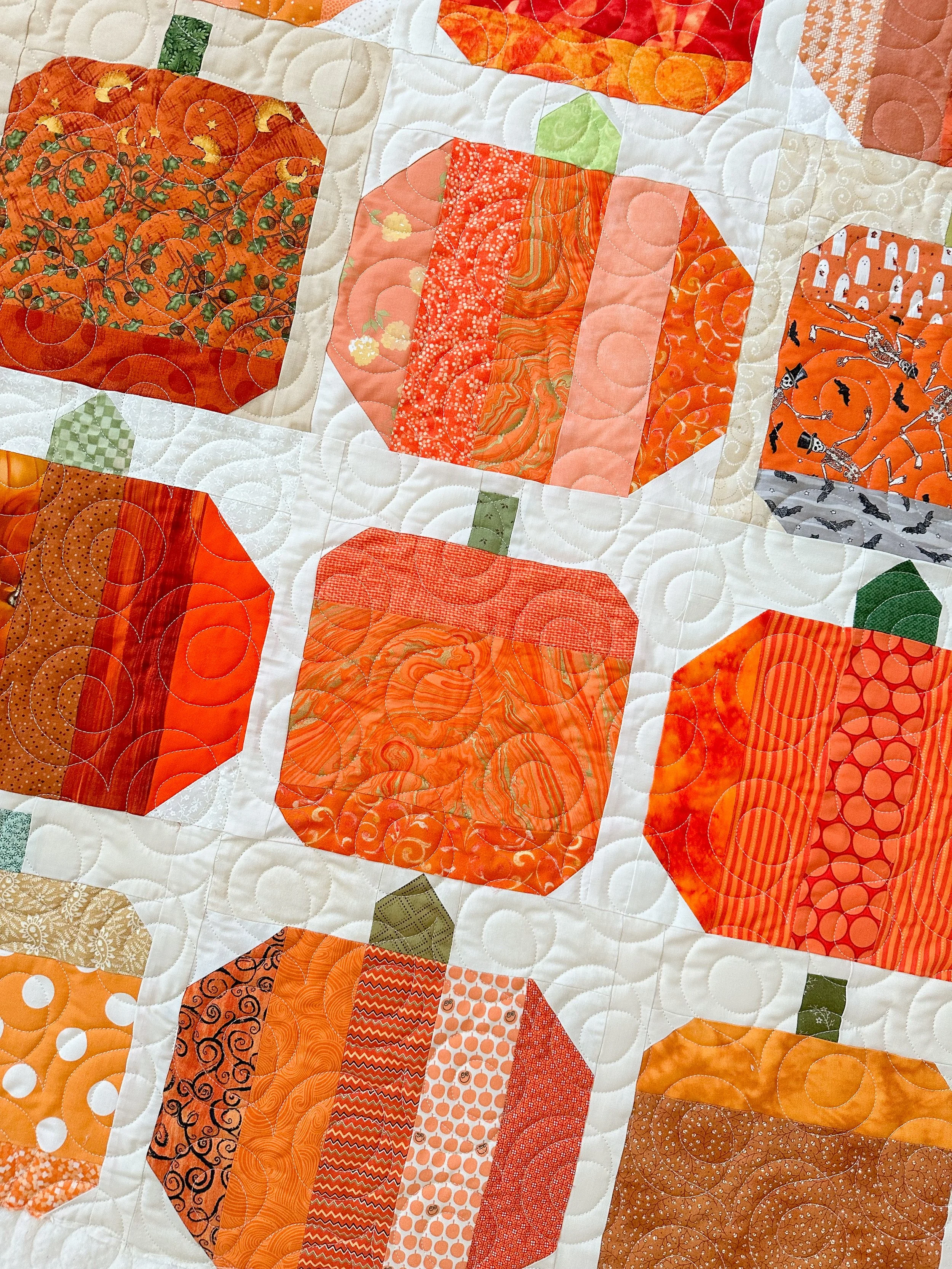 Laurie’s Pumpkin Guild Quilt