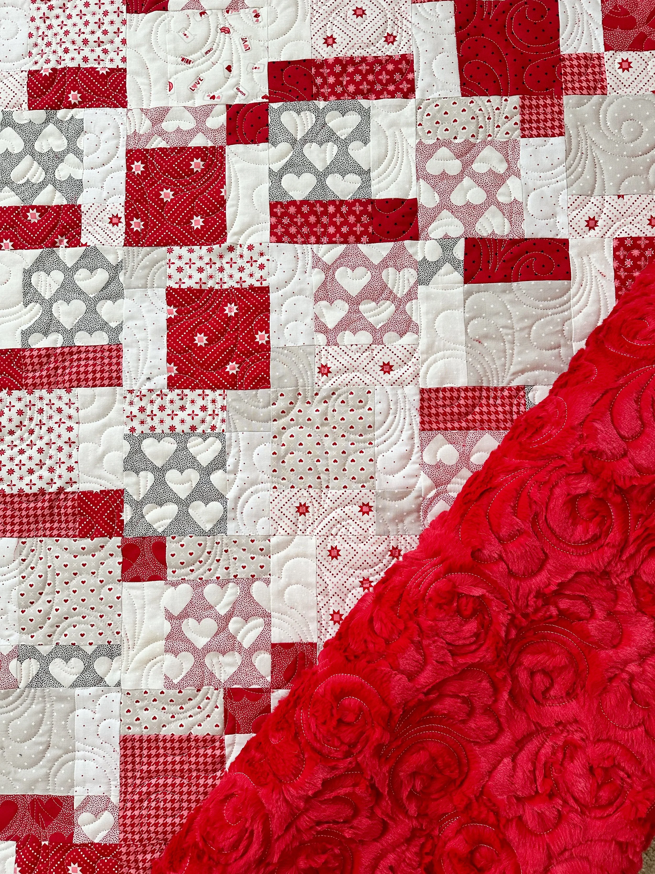 Louise’s Disappearing 9 Patch Quilt