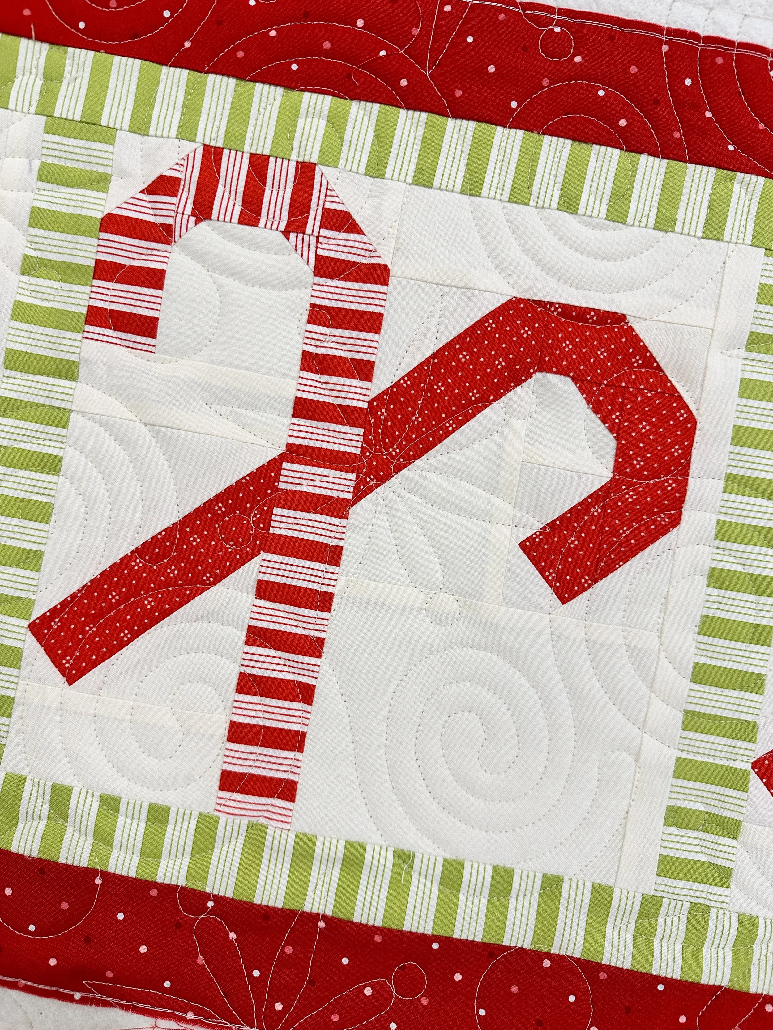 Nancy’s Candy Cane Lane Runner