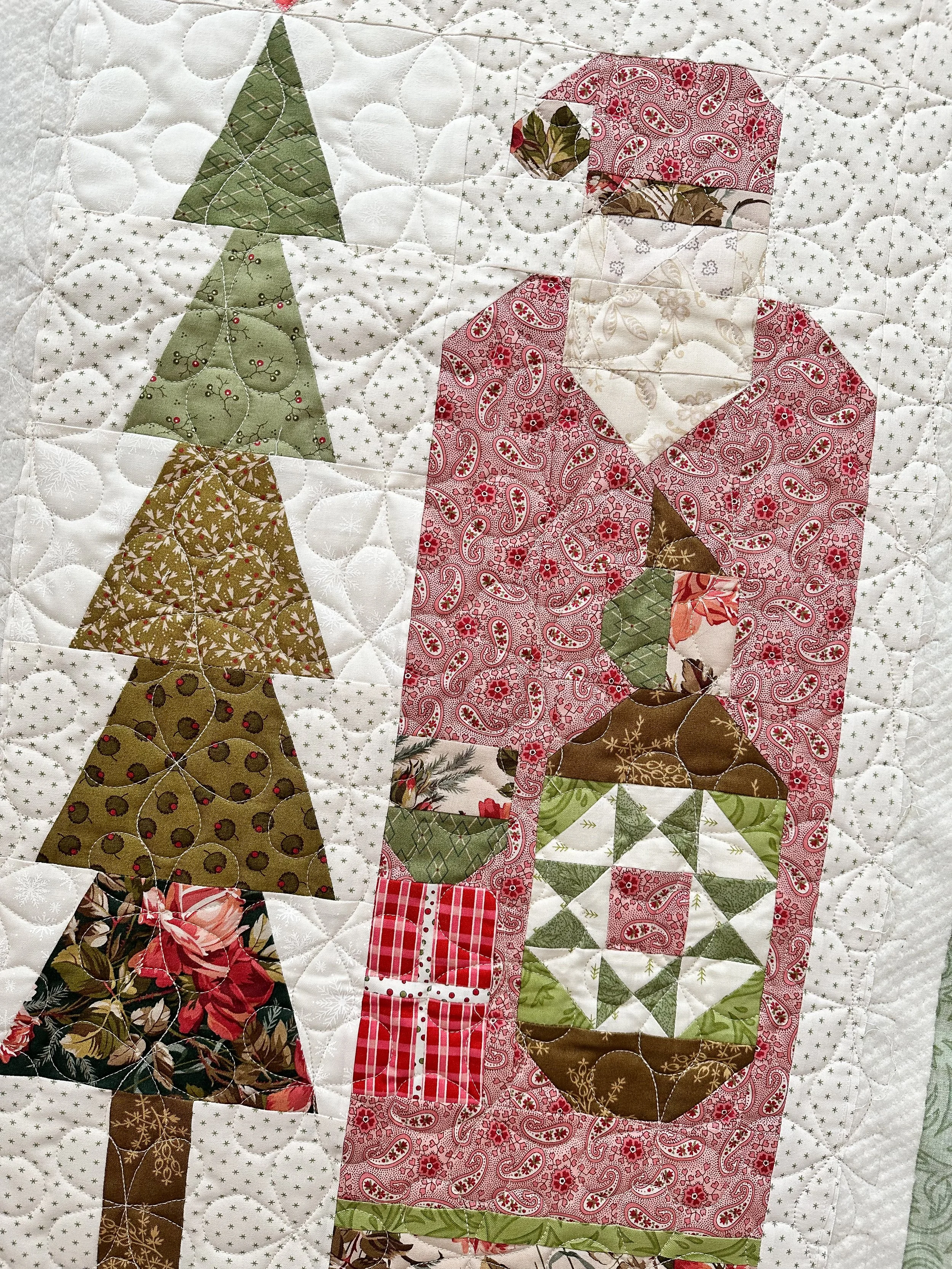 Nancy + Louise’s Santa Claus Table Runners