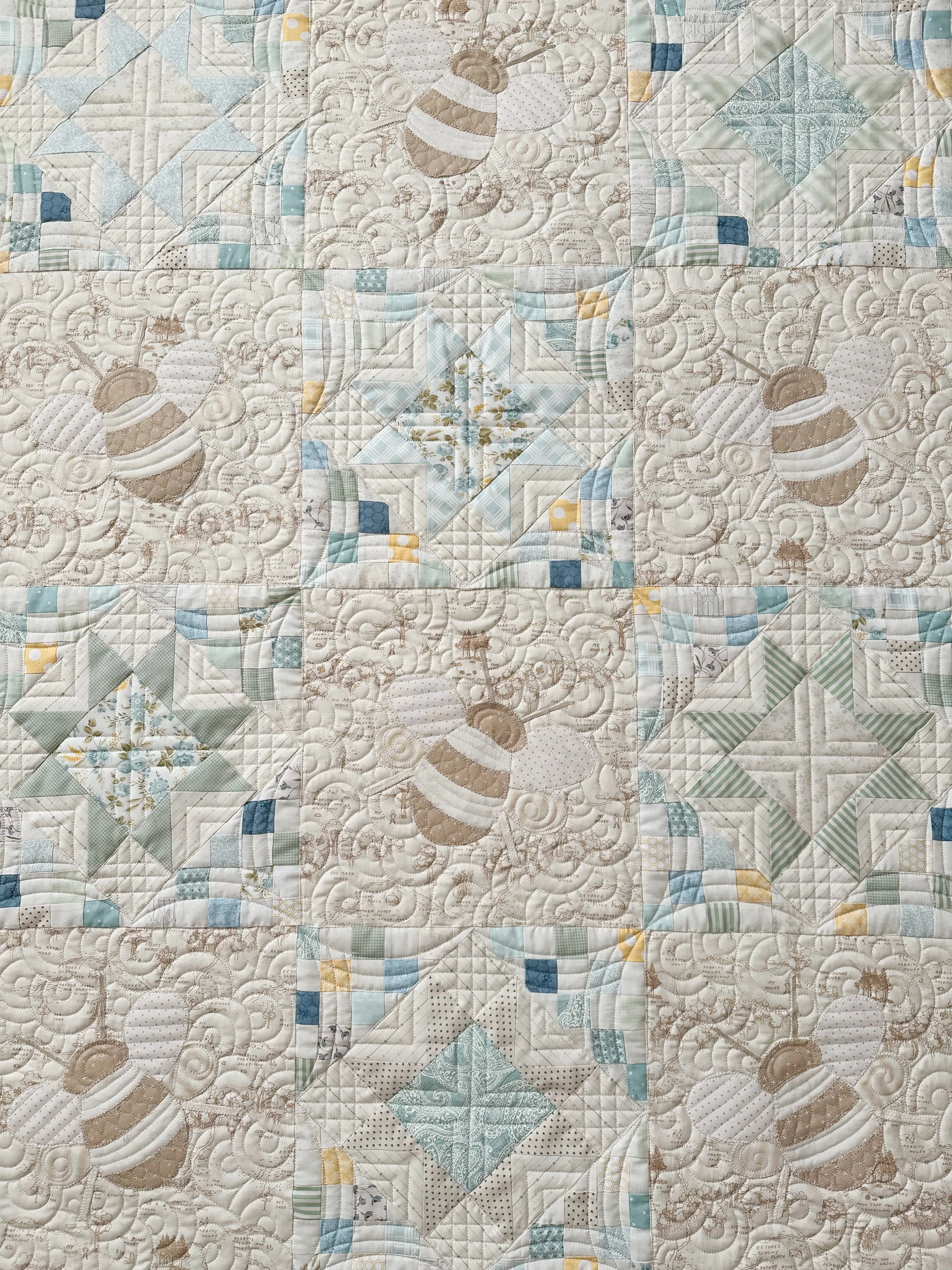 Angie’s Busy Little Bees Baby Quilt