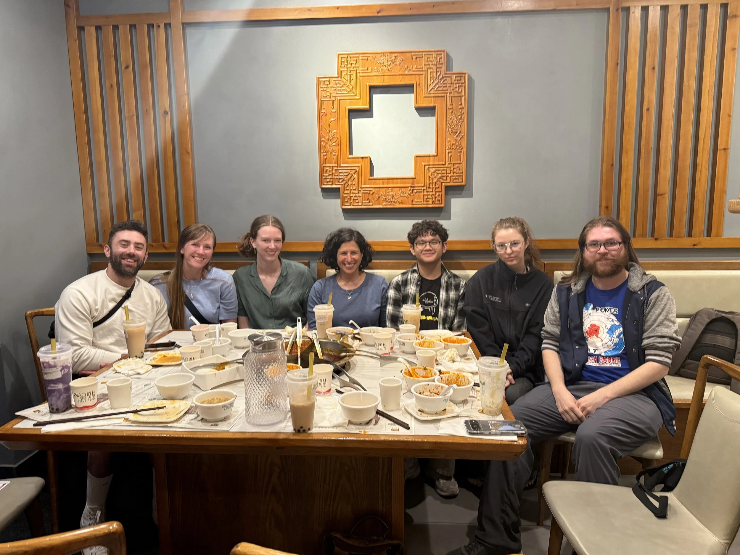 April 2025: Dinner while Hanna is visiting