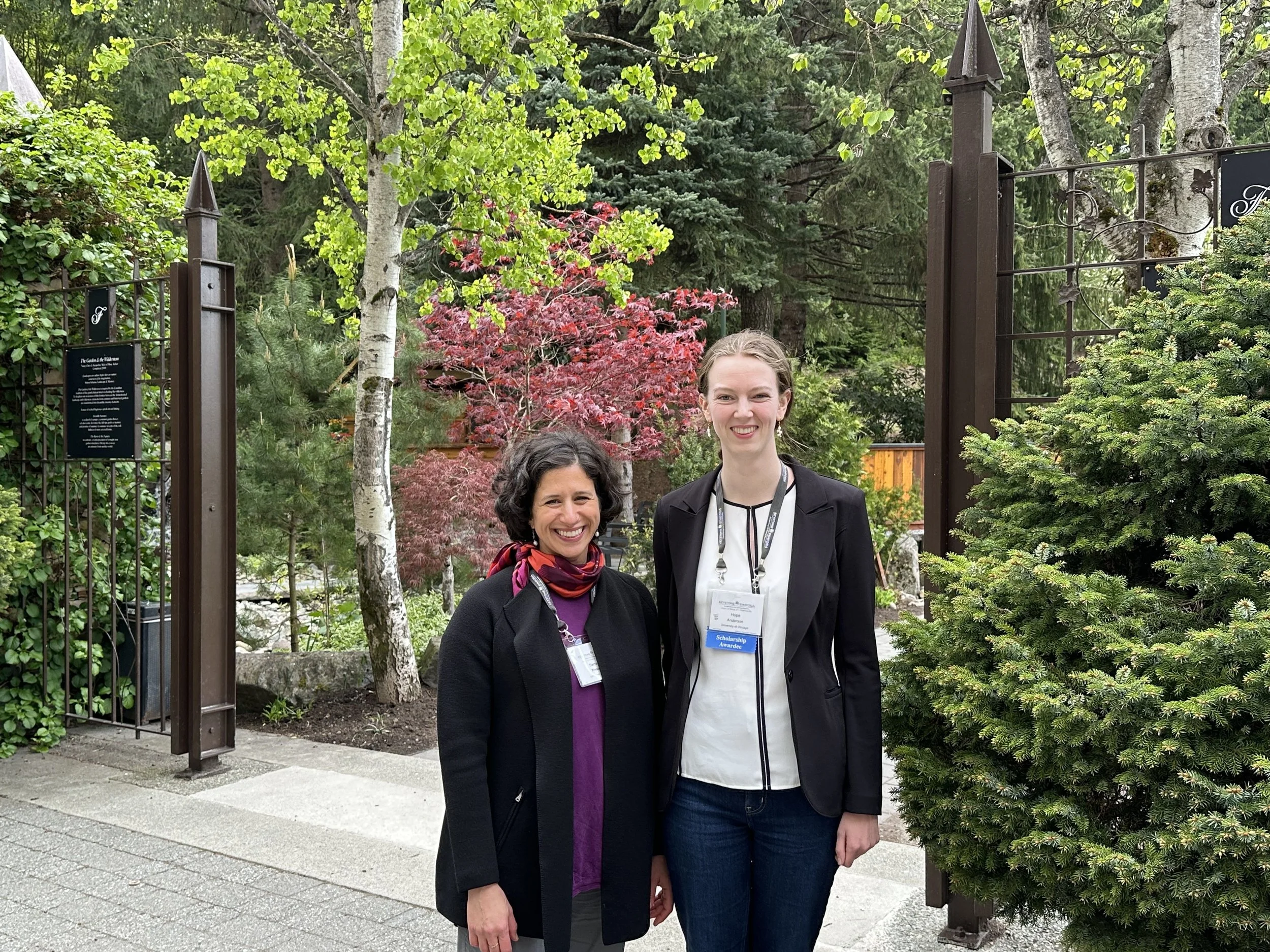 May 2025: Sam and Hope at Whistler