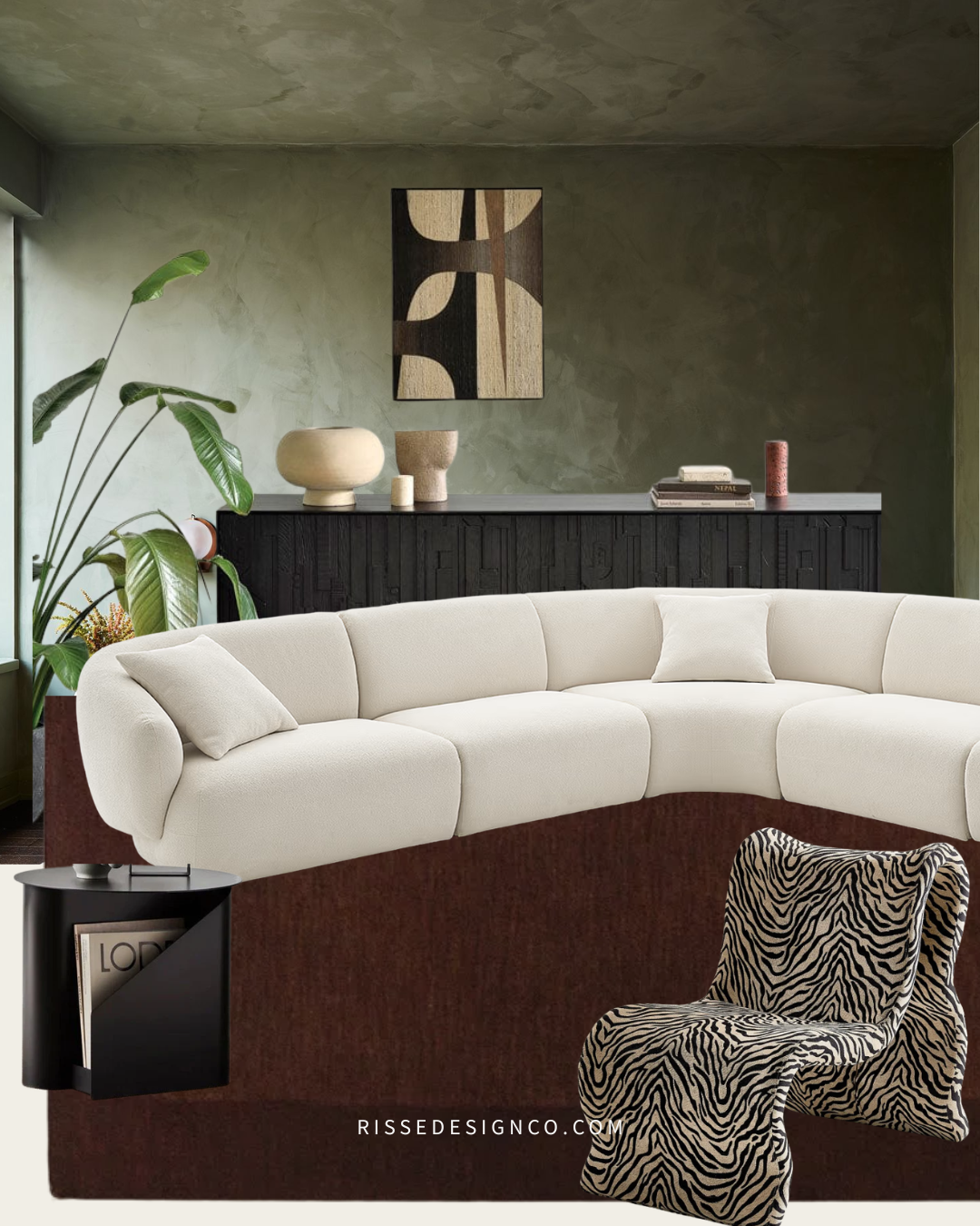 Moodboards to Help Inspire Your Living Room Refresh