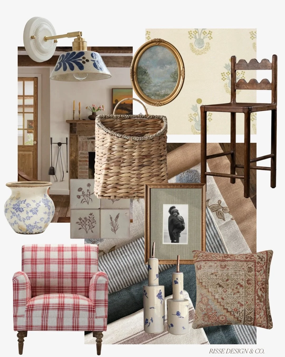 Monday moodboard 💡cottage farm vibes inspired by a recent day trip to New Hope 🐓🌾

#interiordecorator #cottagedecor #homedecorationideas