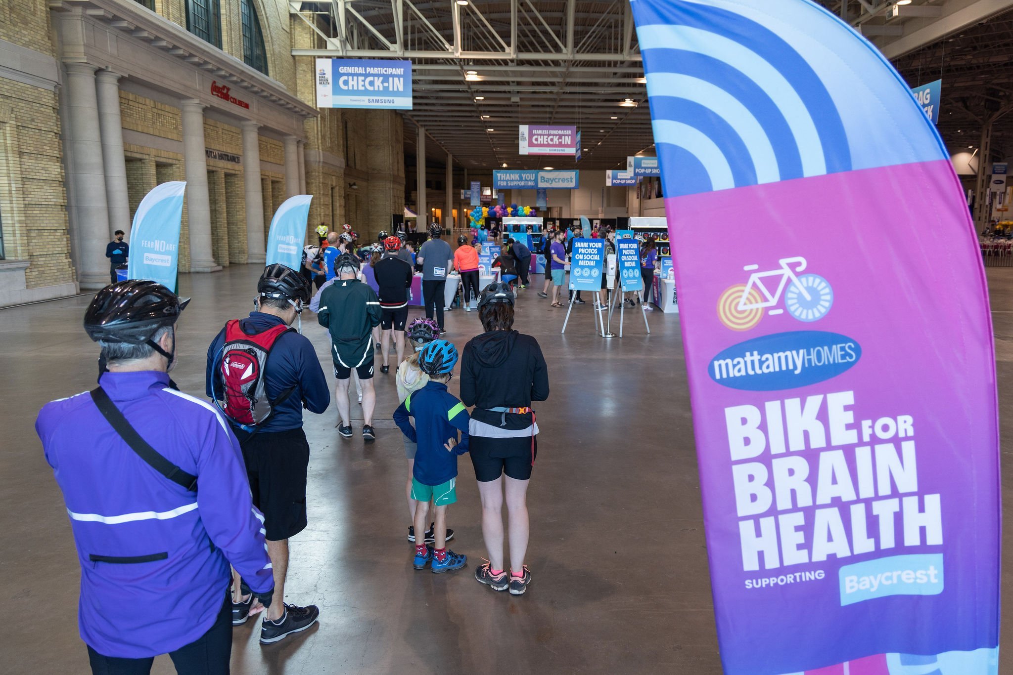 Planning the inaugural and large-scale bike event, coming out of the pandemic