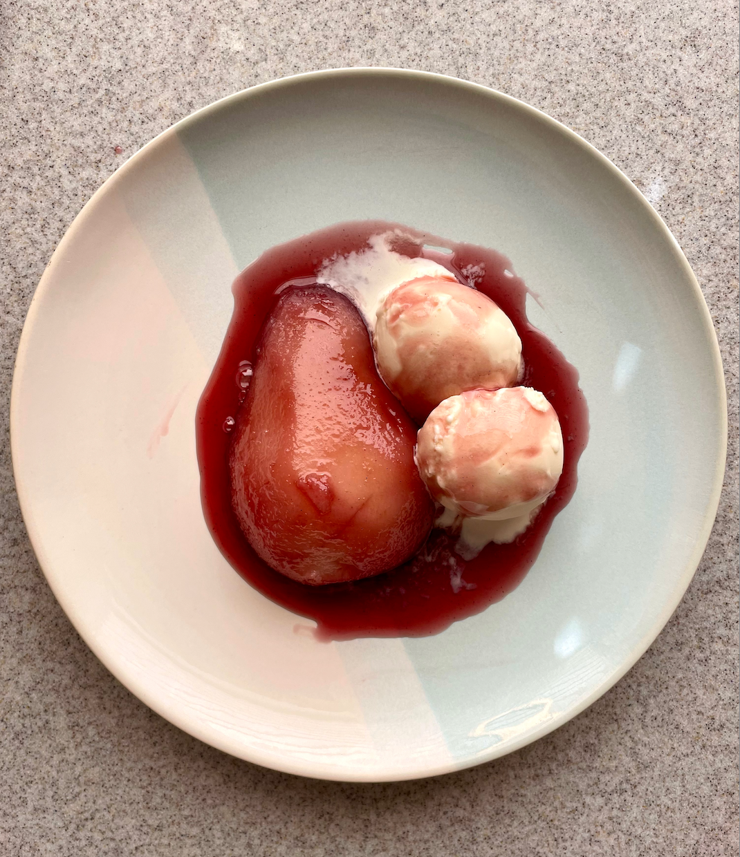 Mulled Poached Pears