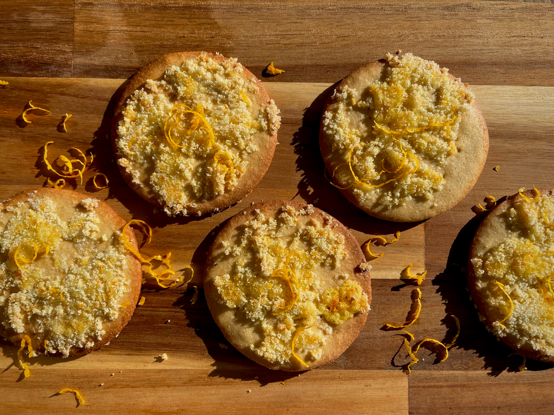 Orange Crust Shortbread
