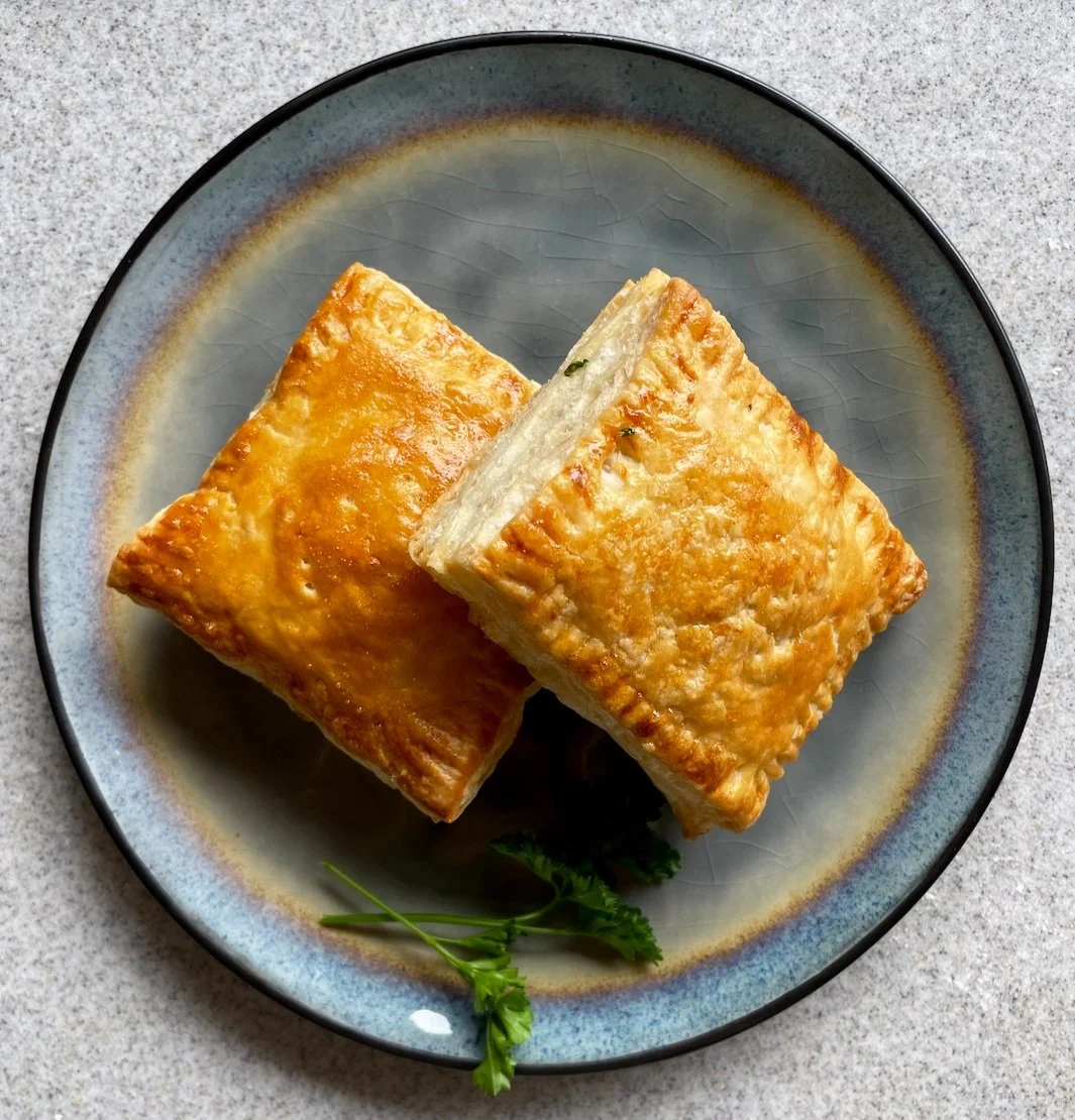 Feta &amp; Parsley Puff Pastries