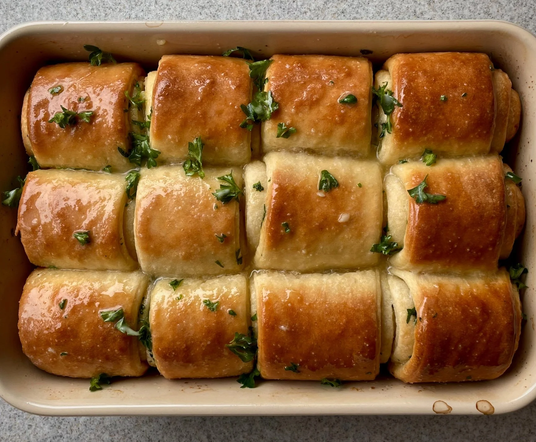 Garlic Butter Herb Rolls