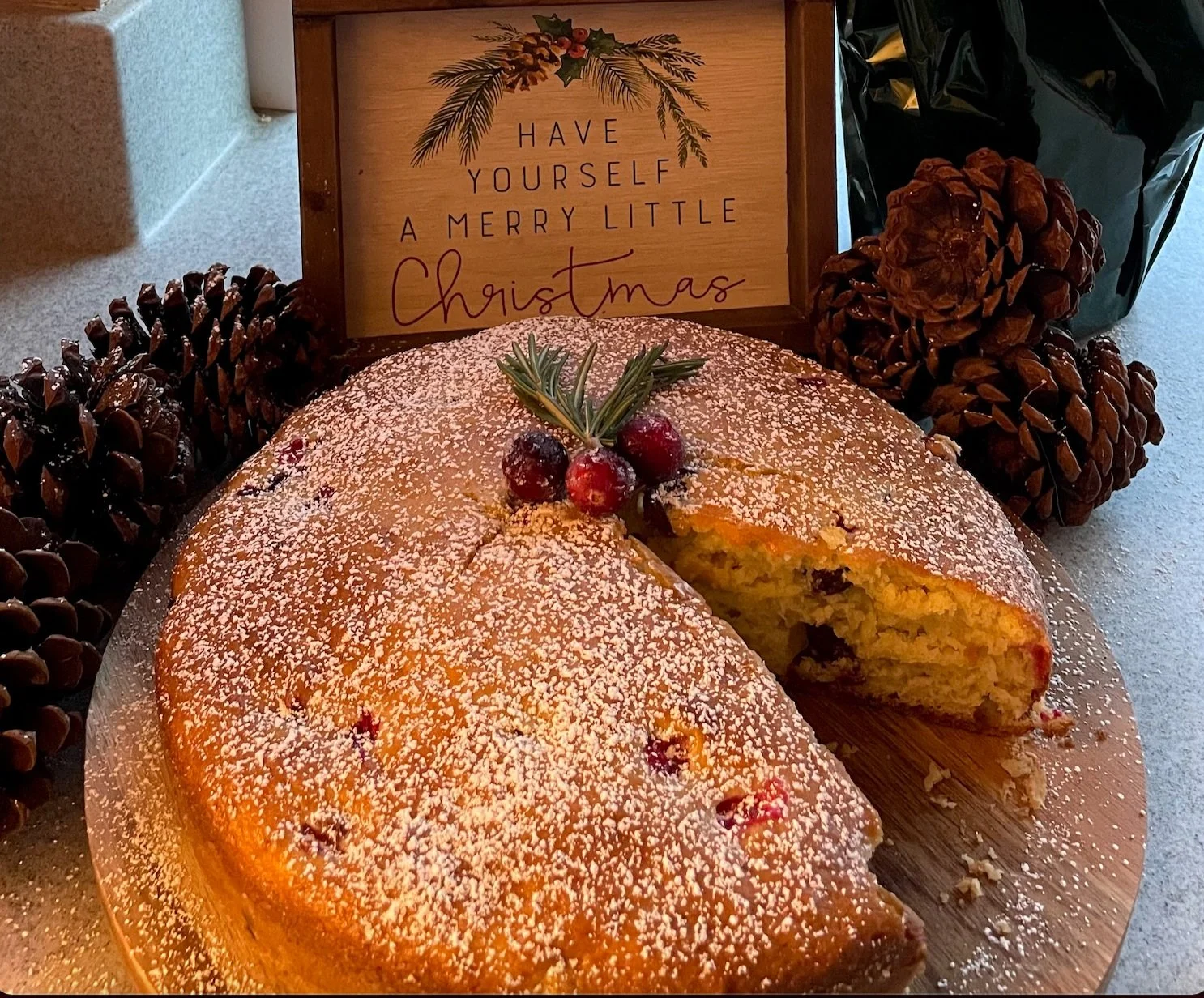 Orange &amp; Cranberry Cake