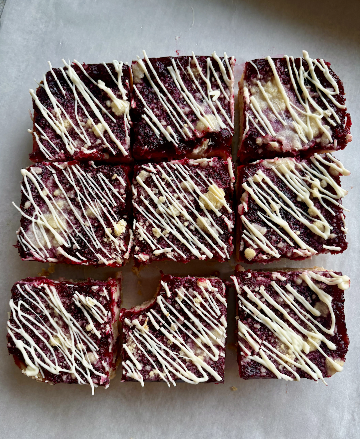 Cranberry Cheesecake Bars