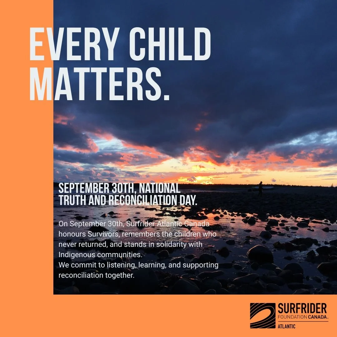 π§‘On this National Day for Truth and Reconciliation, Surfrider Atlantic Canada honours the strength and resilience of Indigenous communities.
We recognize the importance of acknowledging our shared history and supporting the path toward healing. As w