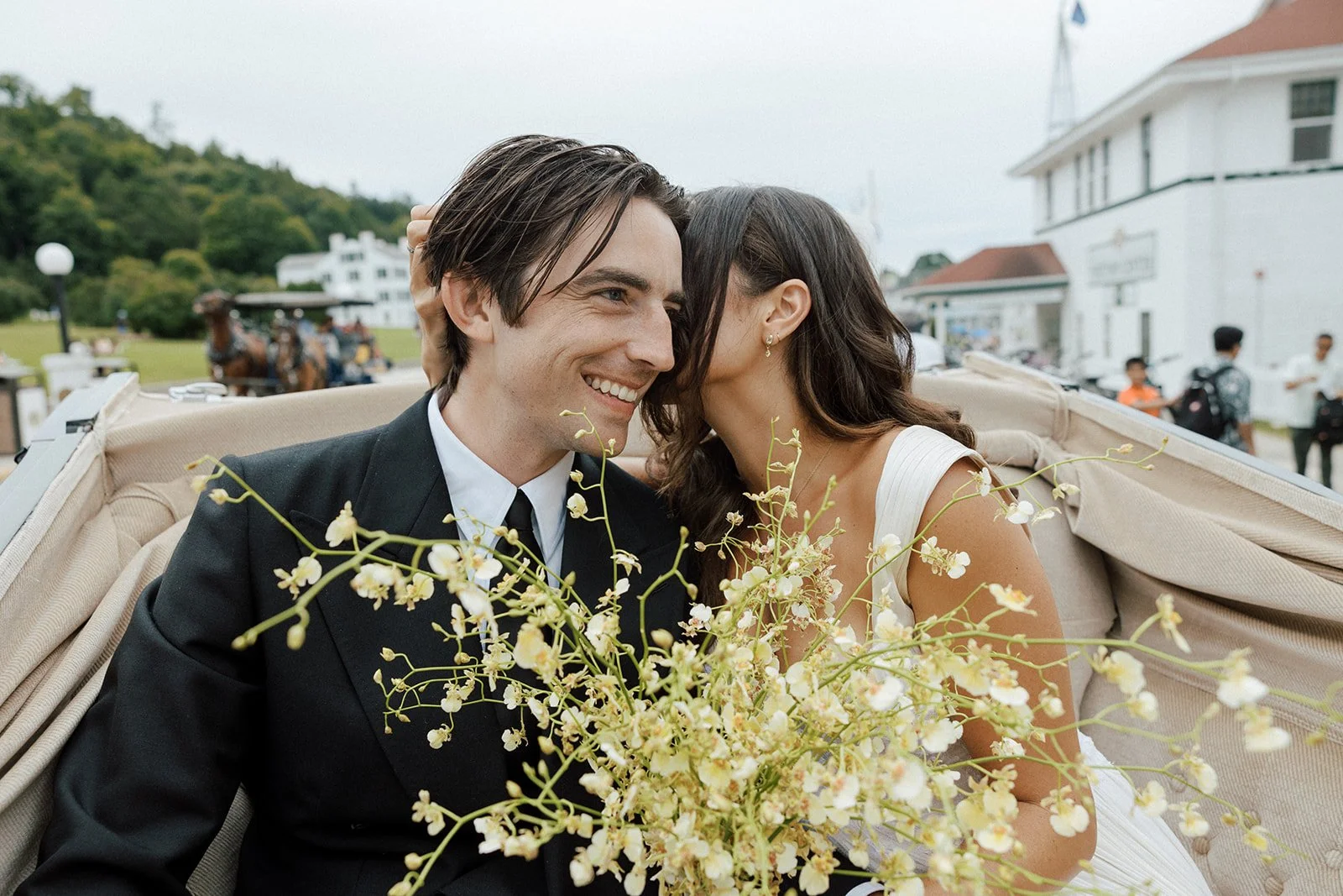 A Wildflower Wedding on the Island