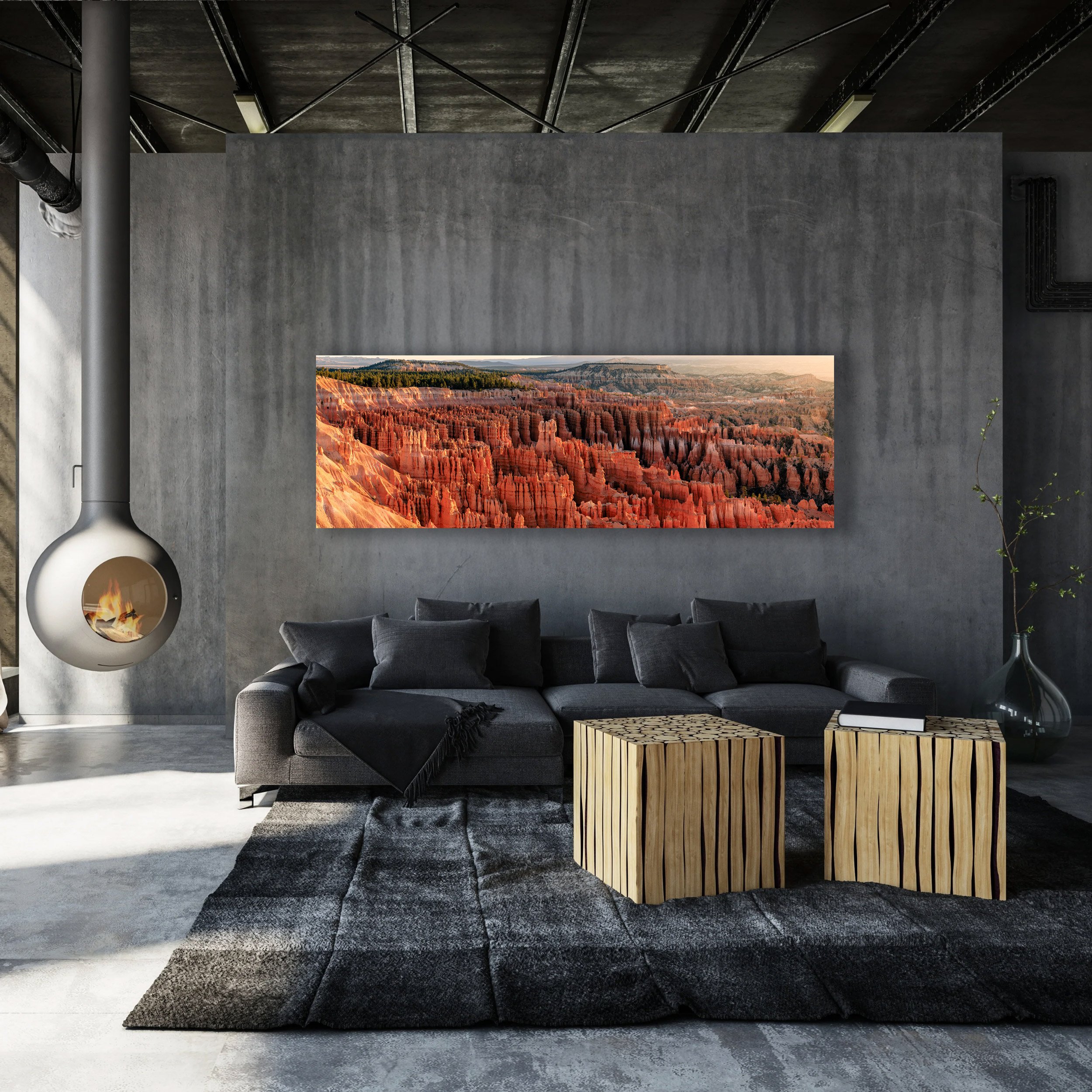 Wall-Art-Decor-Industrial-Man-Cave-Room-View-Dark-Modern-Bryce-Canyon-Sunrise-Curtis-Harsh-Photography.jpg