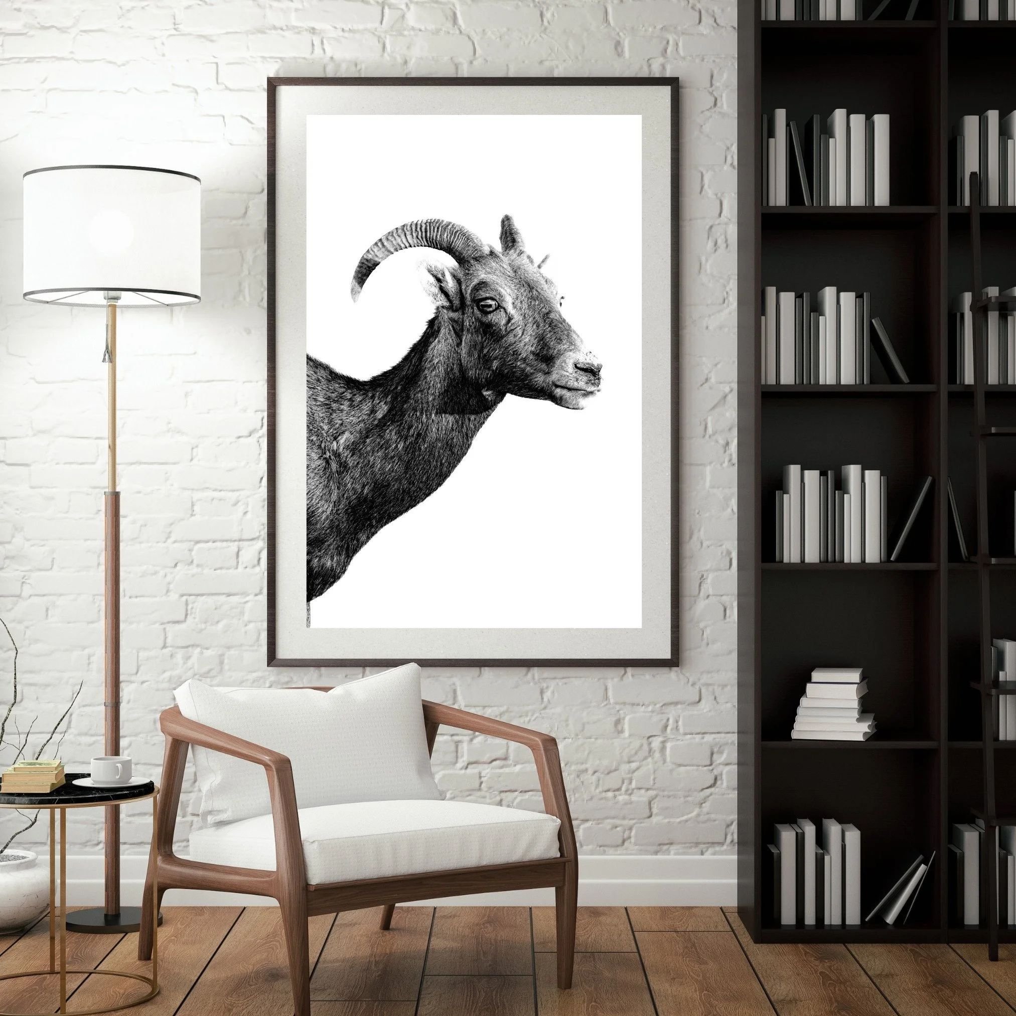 Grey-3D-Wall-Frame-Mockup-Bighorn-Ewe-Curtis-Harsh-Photography.jpg