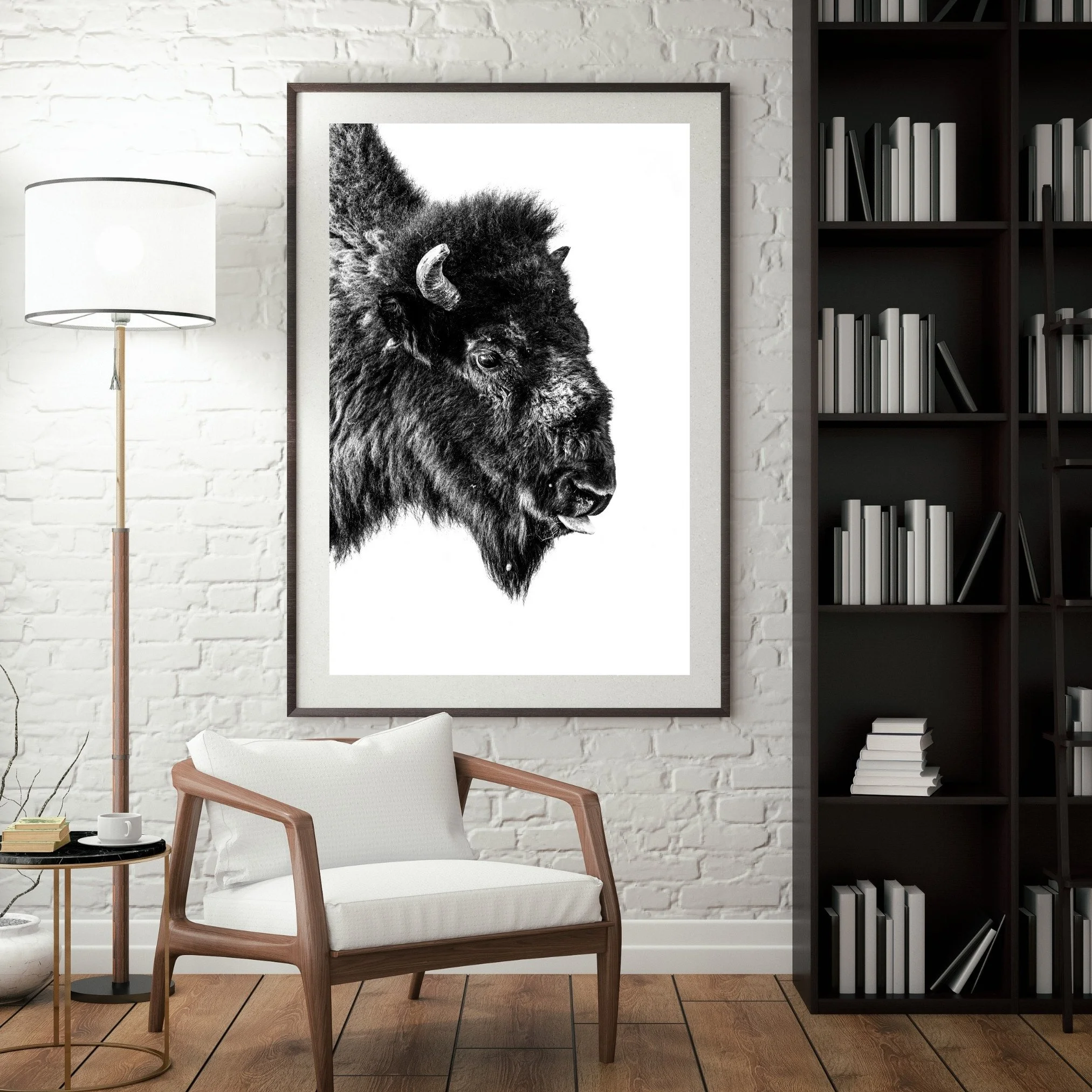 Grey-3D-Wall-Frame-Mockup-Bison-Cow-Curtis-Harsh-Photography.jpg