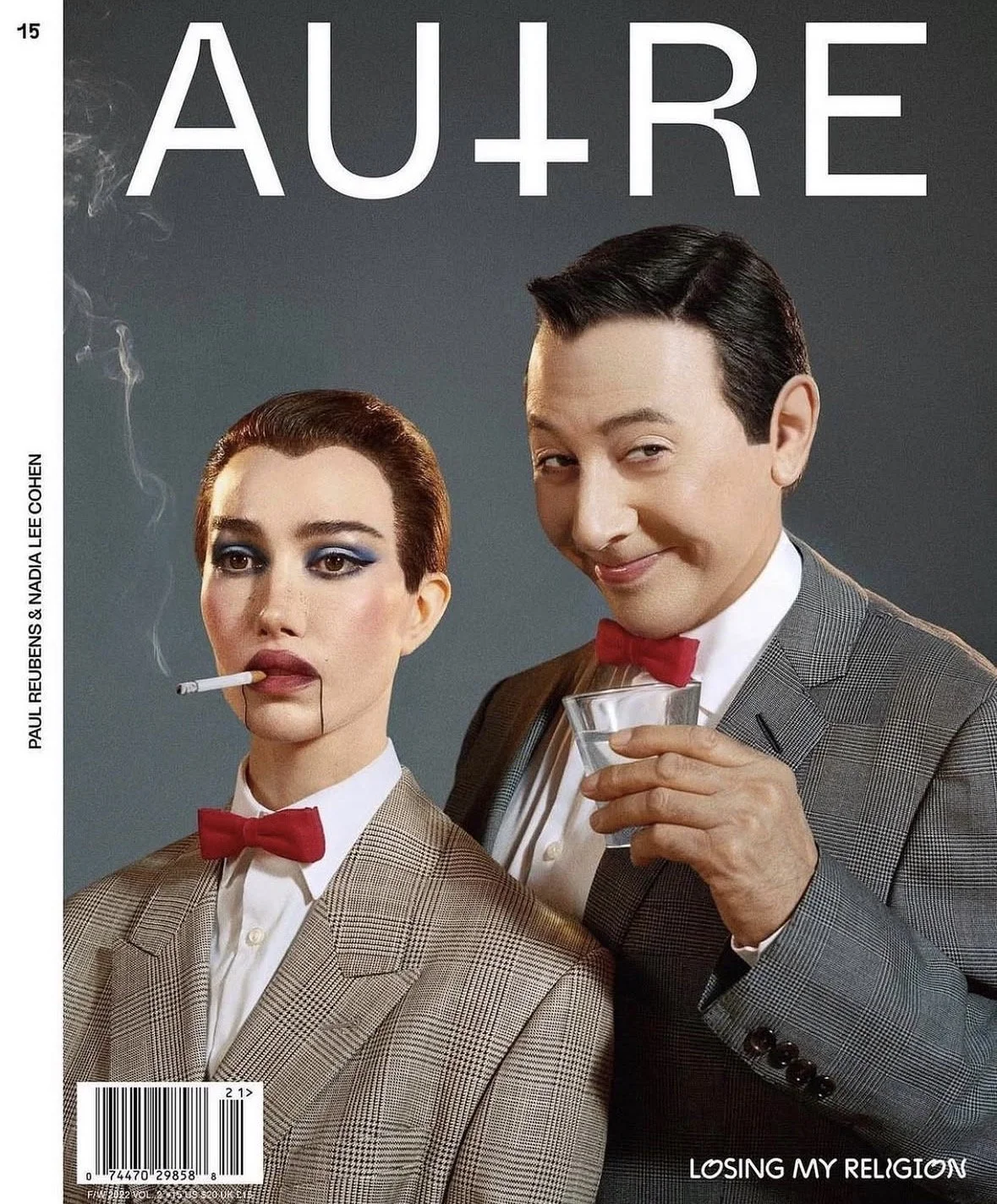 NADIA LEE COHEN AND PEEWEE HERMAN // STYLED BY CHLOE AND CHENELLE // ASSISTED BY MYSELF