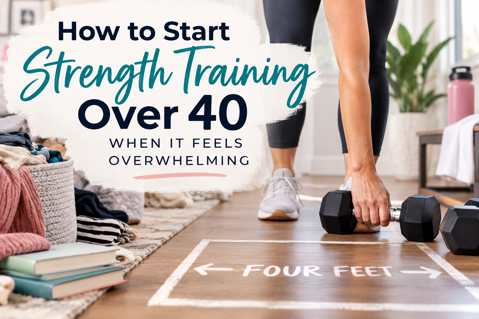 The Four Feet Rule That Might Finally Get You Strength Training in Perimenopause