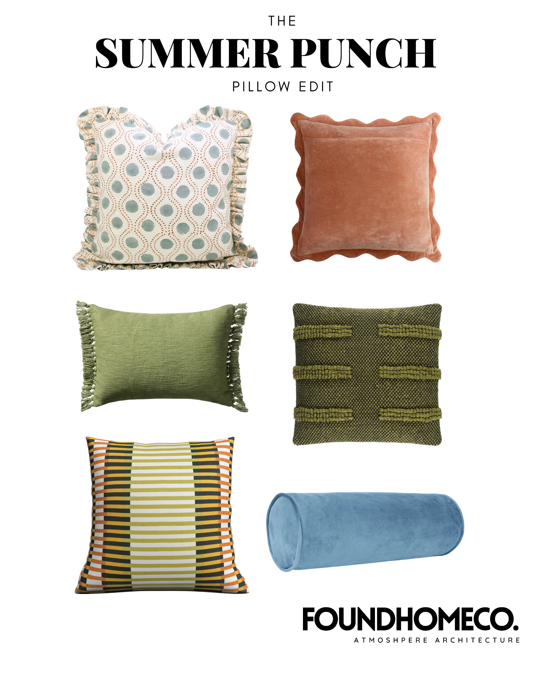 The Summer Punch Pillow Edit