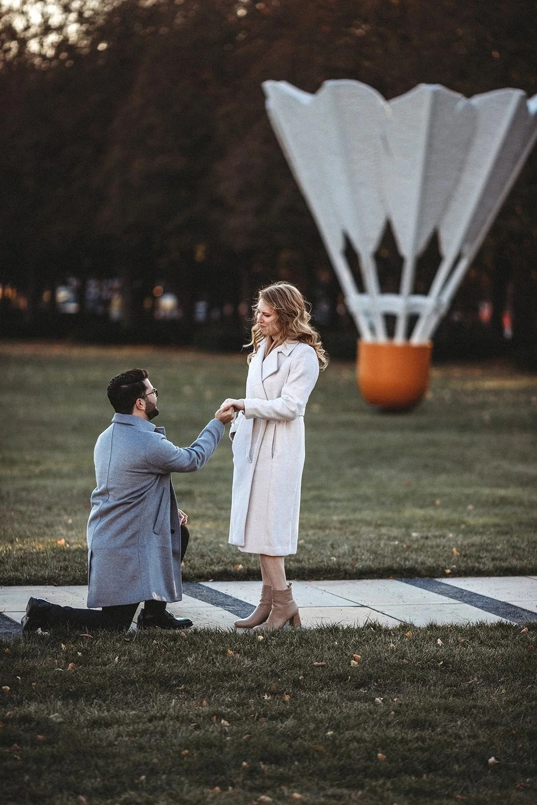 Proposal Photographer Kansas City Amanda & Camera
