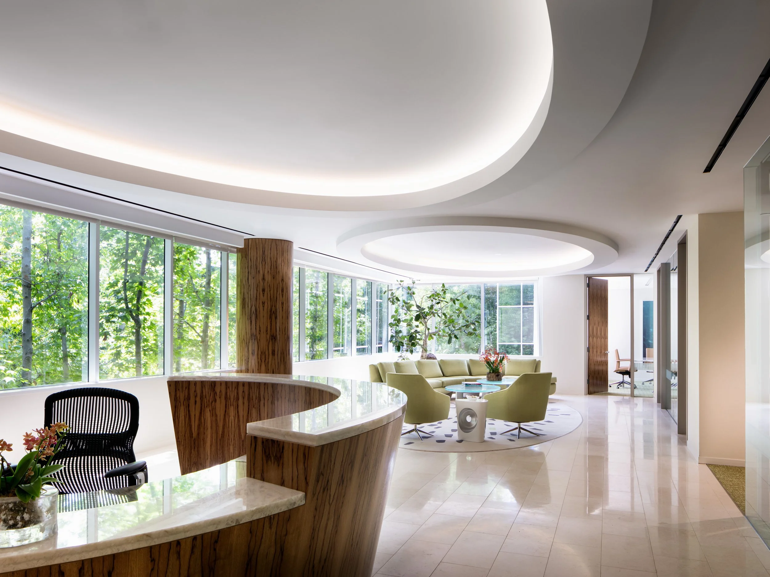 Beverly Hills Offices - Mark Weaver & Associates, Interior Design
