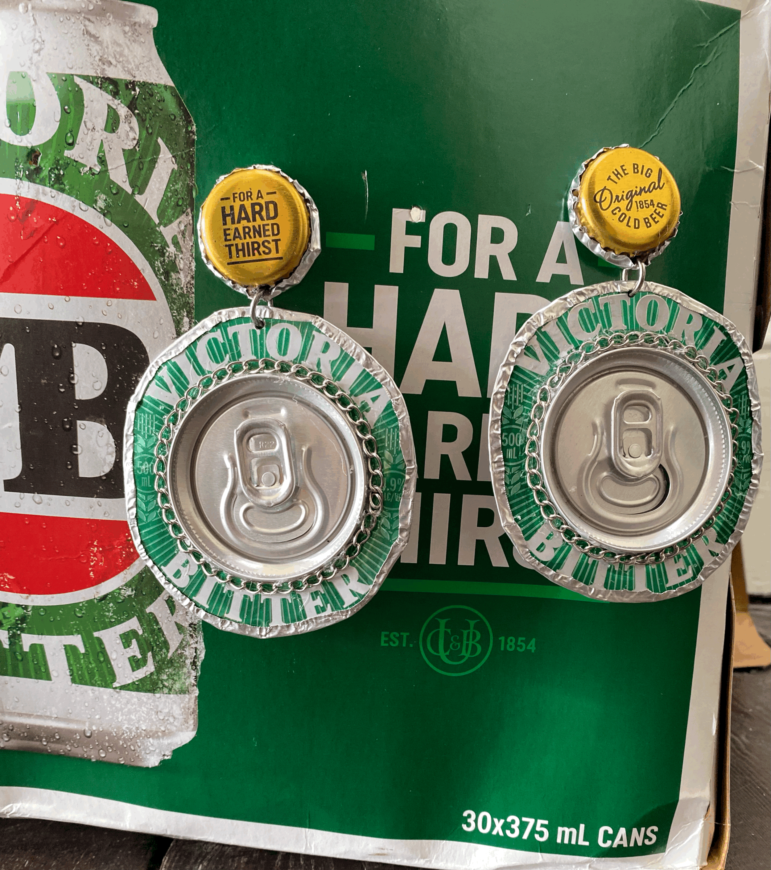 Vic Bitter Tinnie Earrings