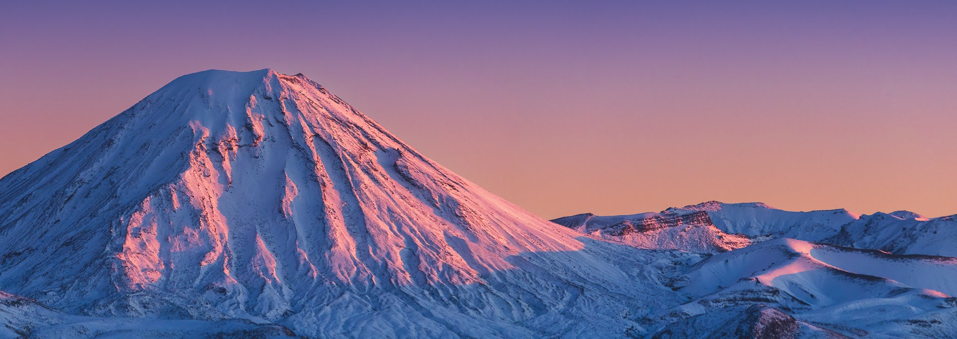 Winter sunrise - Tongariro National Park