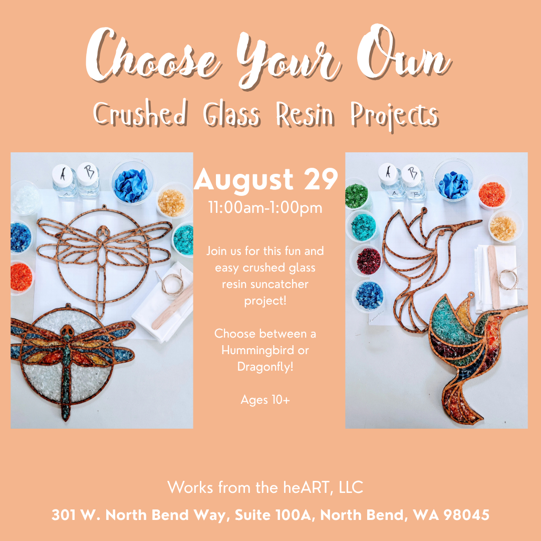 Choose Your Own: Crushed Glass Project