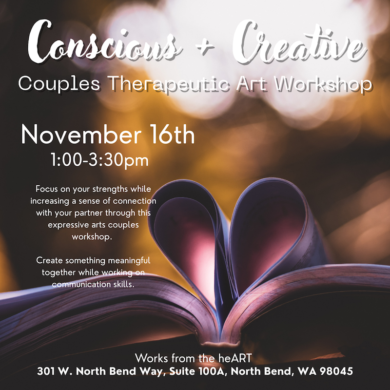 Conscious + Creative: Couples Therapeutic Art Workshop