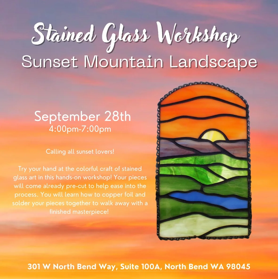 Stained glass workshop
