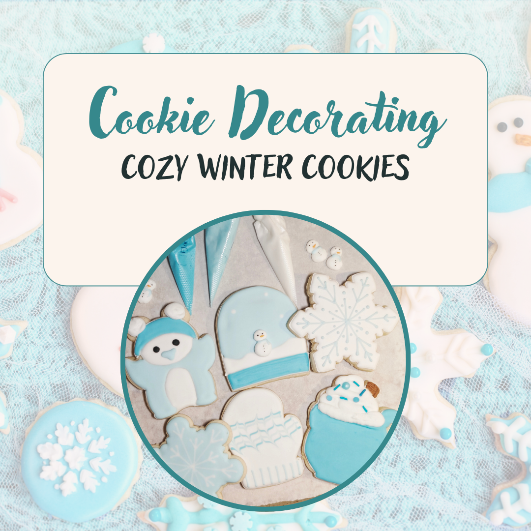 Cookie Decorating Workshop: Cozy Winter Cookies | HALF FULL