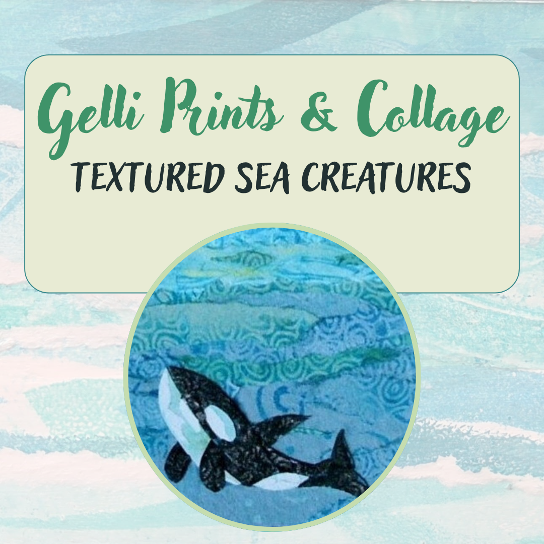 Gelli Printing + Collage Workshop: Animal Art