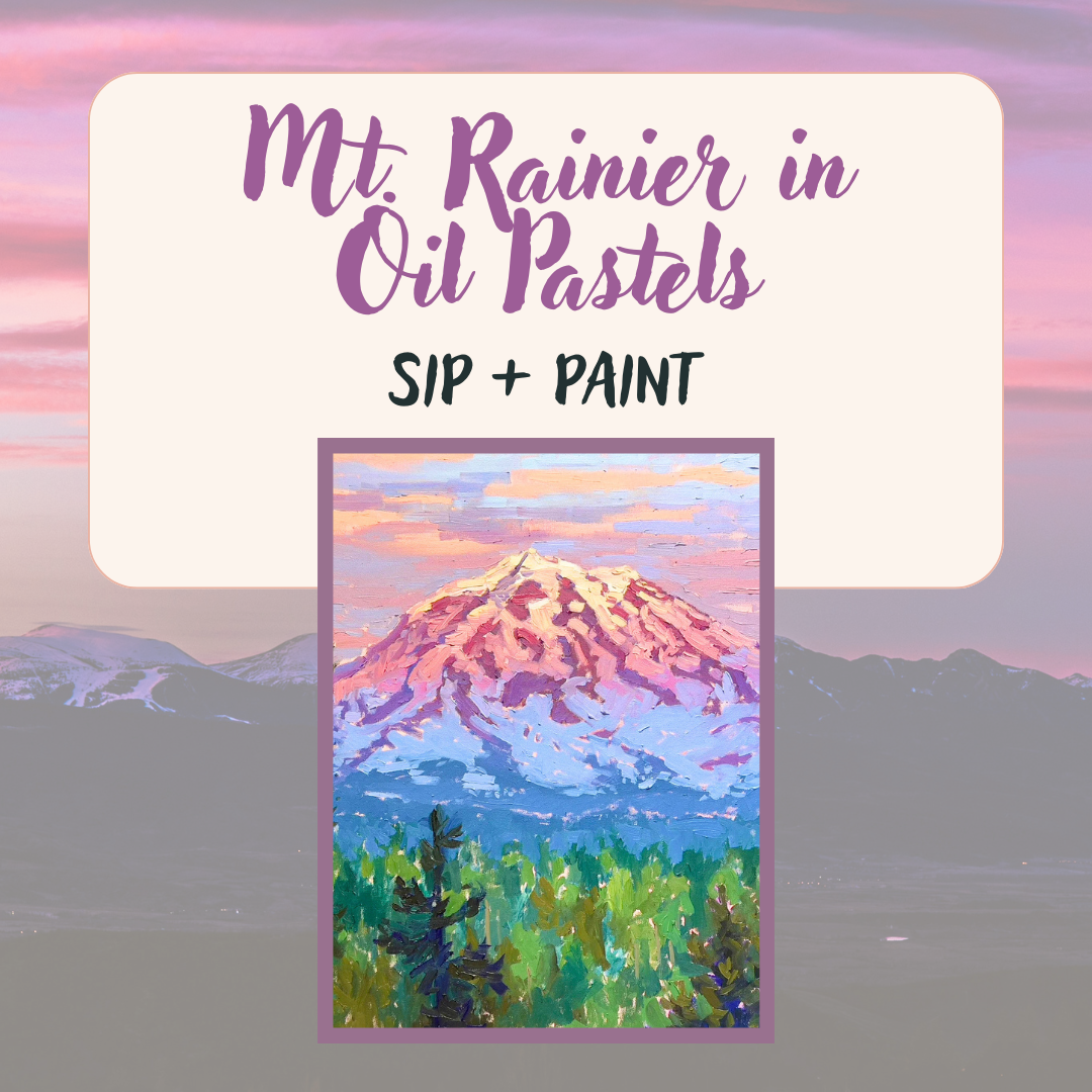 Oil Pastels: Sip + Paint 