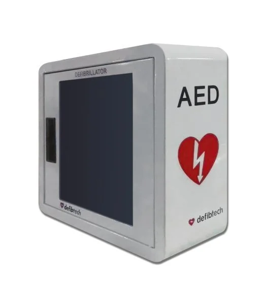 Defibtech Wall Mount AED Cabinet with Alarm
