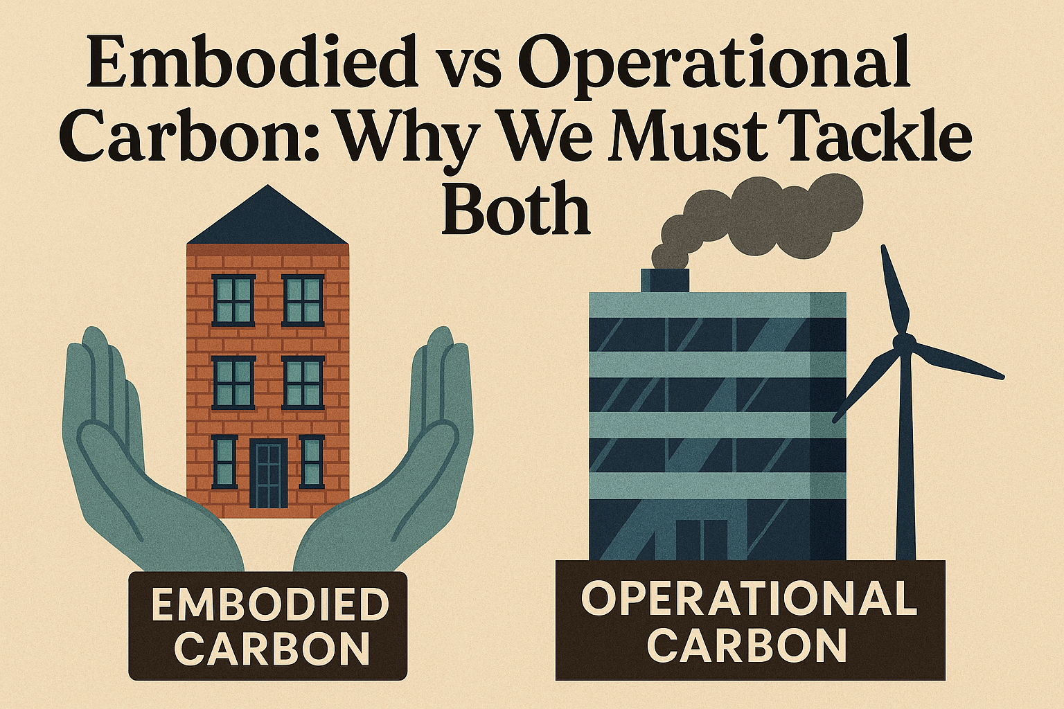Embodied vs Operational Carbon: Why We Must Tackle Both