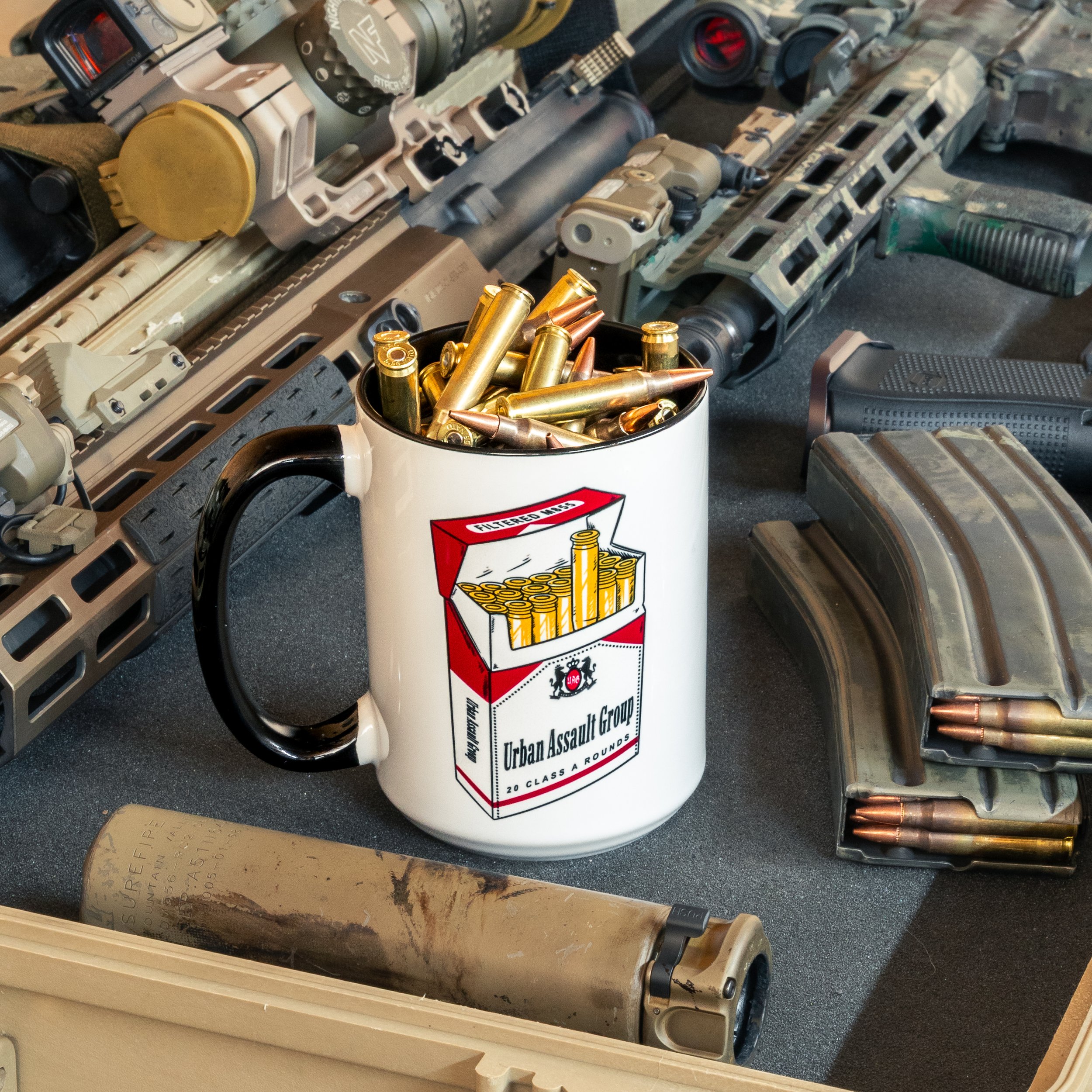 Smokin' Rounds Mug