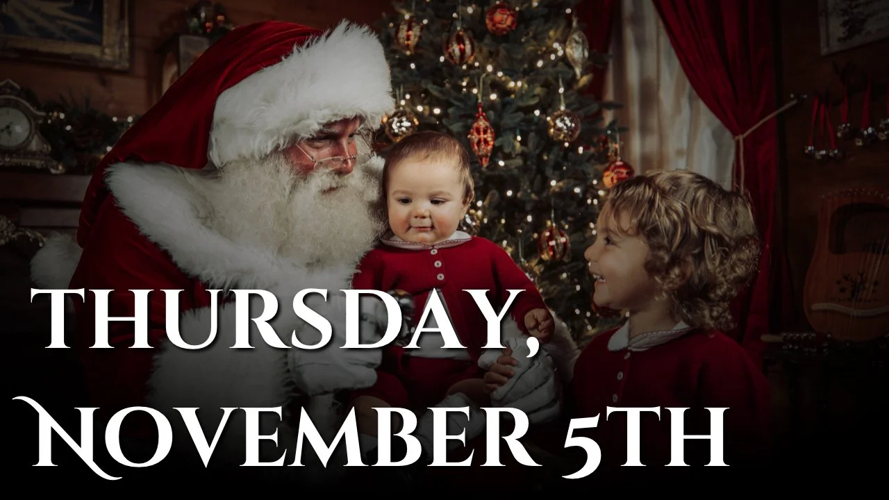 Thursday, November 5th, 2026