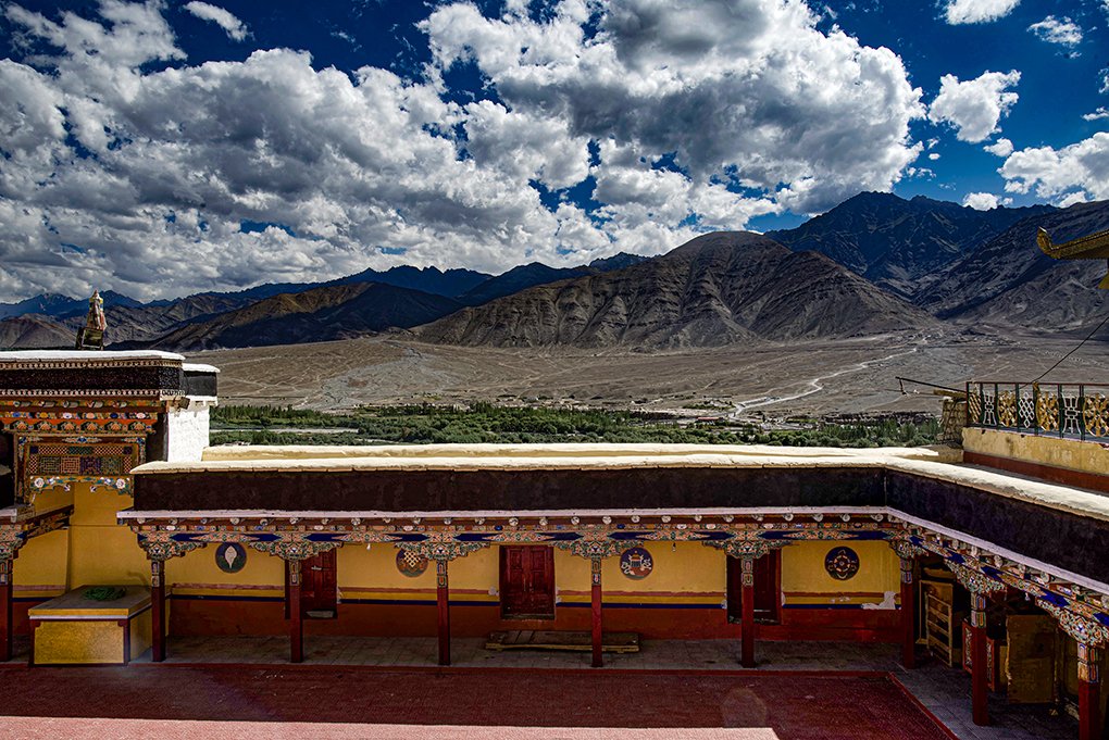 In the shadow of the mighty Himalayas, where silence whispers stories of eternity and faith touches the clouds. Ladakh.
