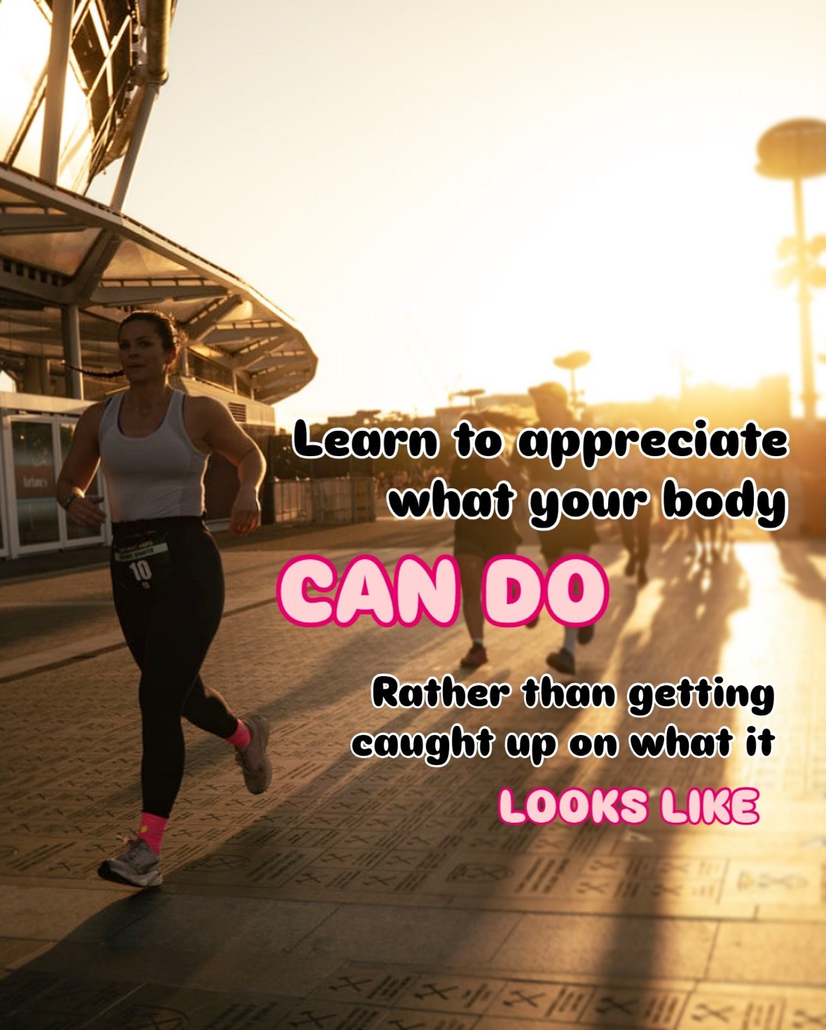 🫶🏻🫶🏻 Learning to appreciate what your body CAN DO, rather than what it LOOKS like is a game changer 🫶🏻🫶🏻 I think we all could do with being a little kinder to ourselves and more appreciative of all the incredible sh!t our bodies can do. 🤝🏻 