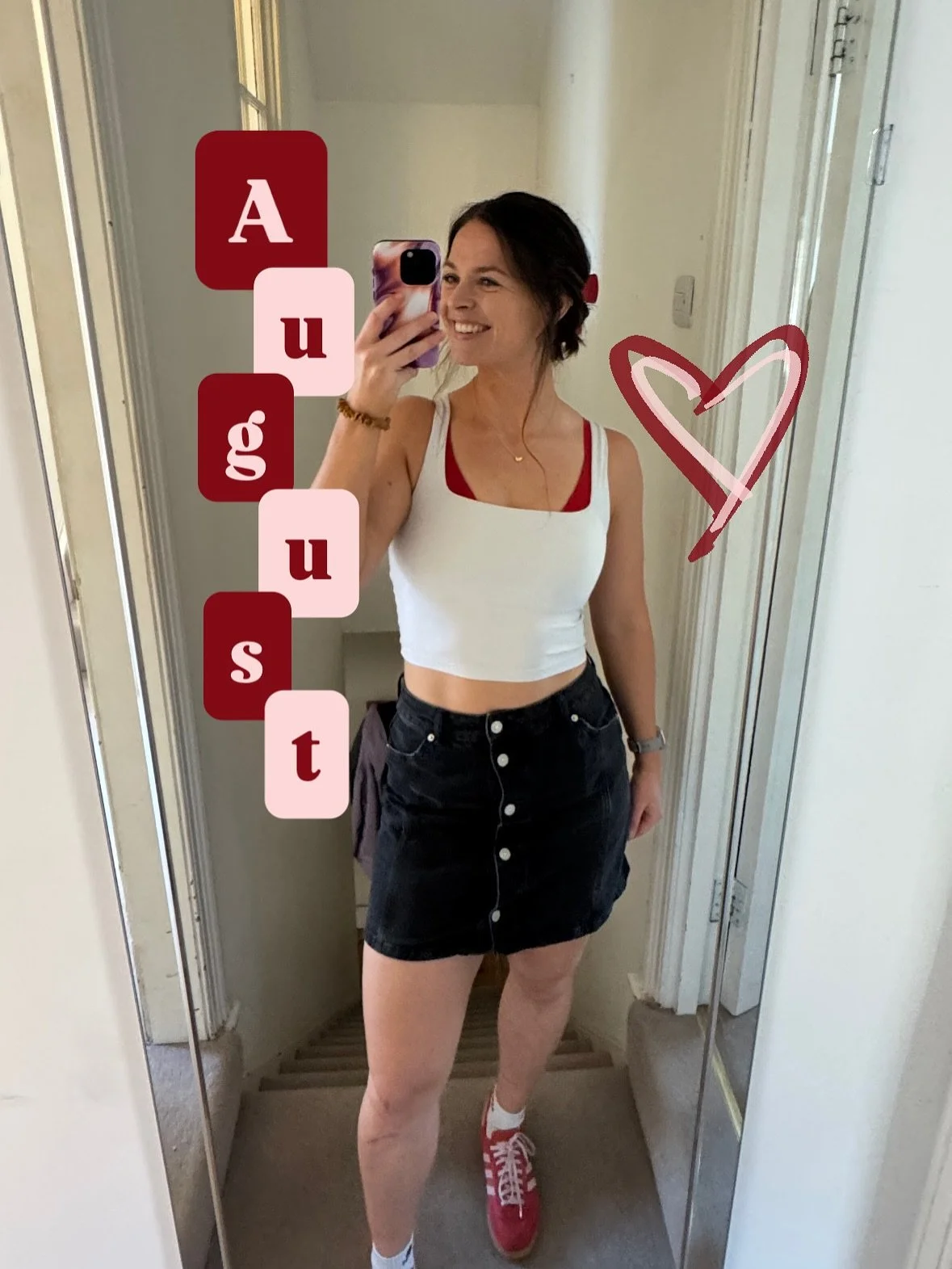❤️ August&hellip; the past few weeks have been a bit of a rollercoaster 🎢 and been quite tough at times, but family, friends, good food, and endorphins through movement have kept me going. 🫶🏻 Thanks to everyone who continues to be there for me ❤️
