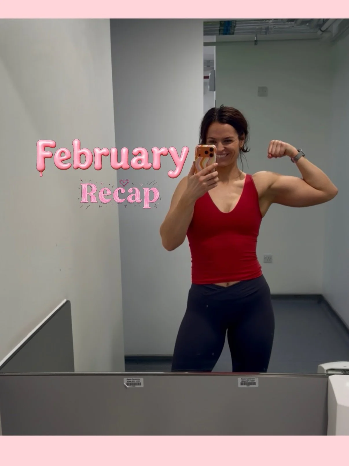 February was FUN and you best believe was full of: 
✅ Fitness 🌶️ 
✅ Family 🫶🏻
✅ Friends 🥰
✅ Food 😋
✅ Female Health Education 👩🏻&zwj;🏫
✅ Bonus house of flowers (ICYMI, I turned 2️⃣9️⃣ ) 🥳