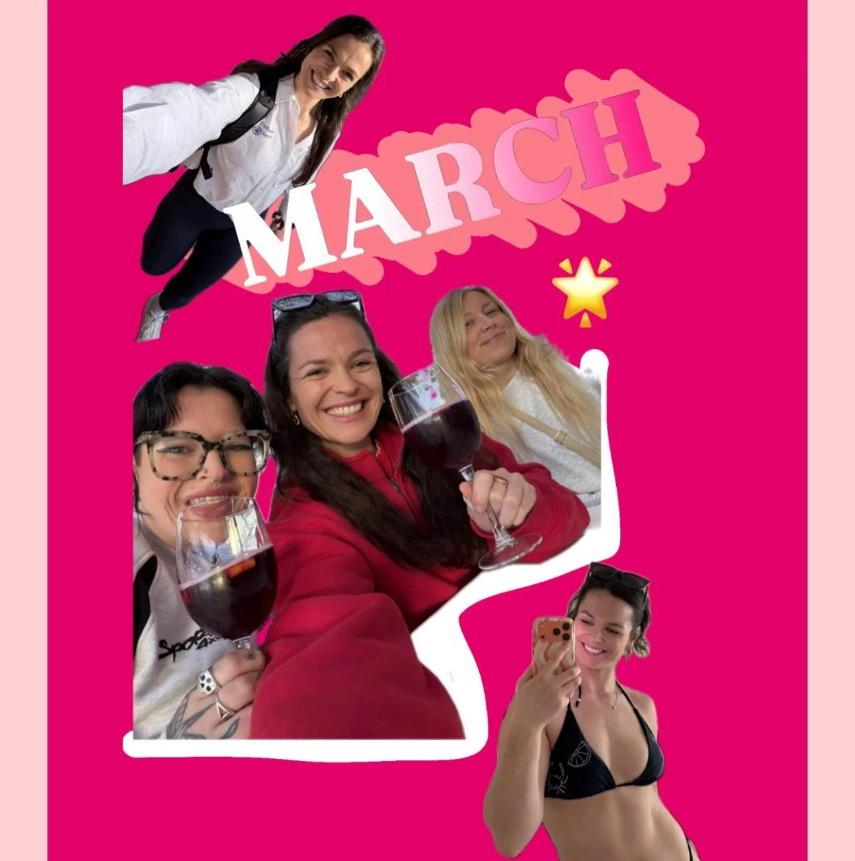 💕 MARCH 💕 grateful for my friends and family even more this month 🫶🏻🫶🏻🫶🏻🫶🏻