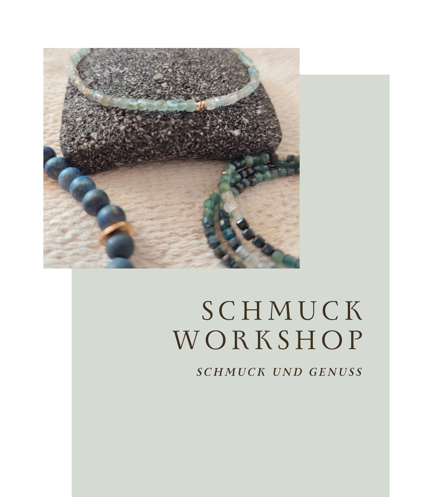 Schmuck Workshop im Café Rumi